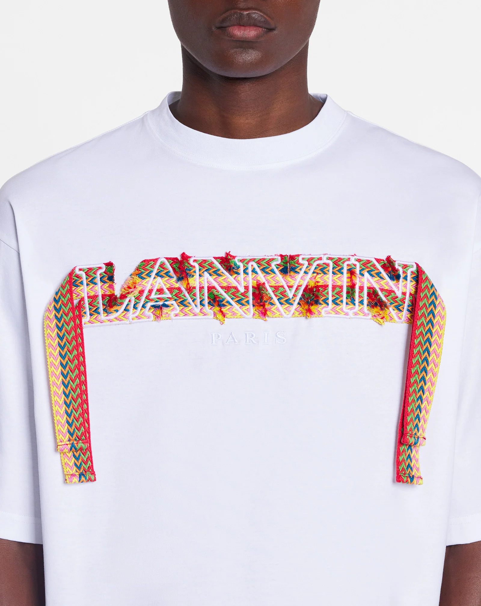 Curb lace lanvin oversized t-shirt