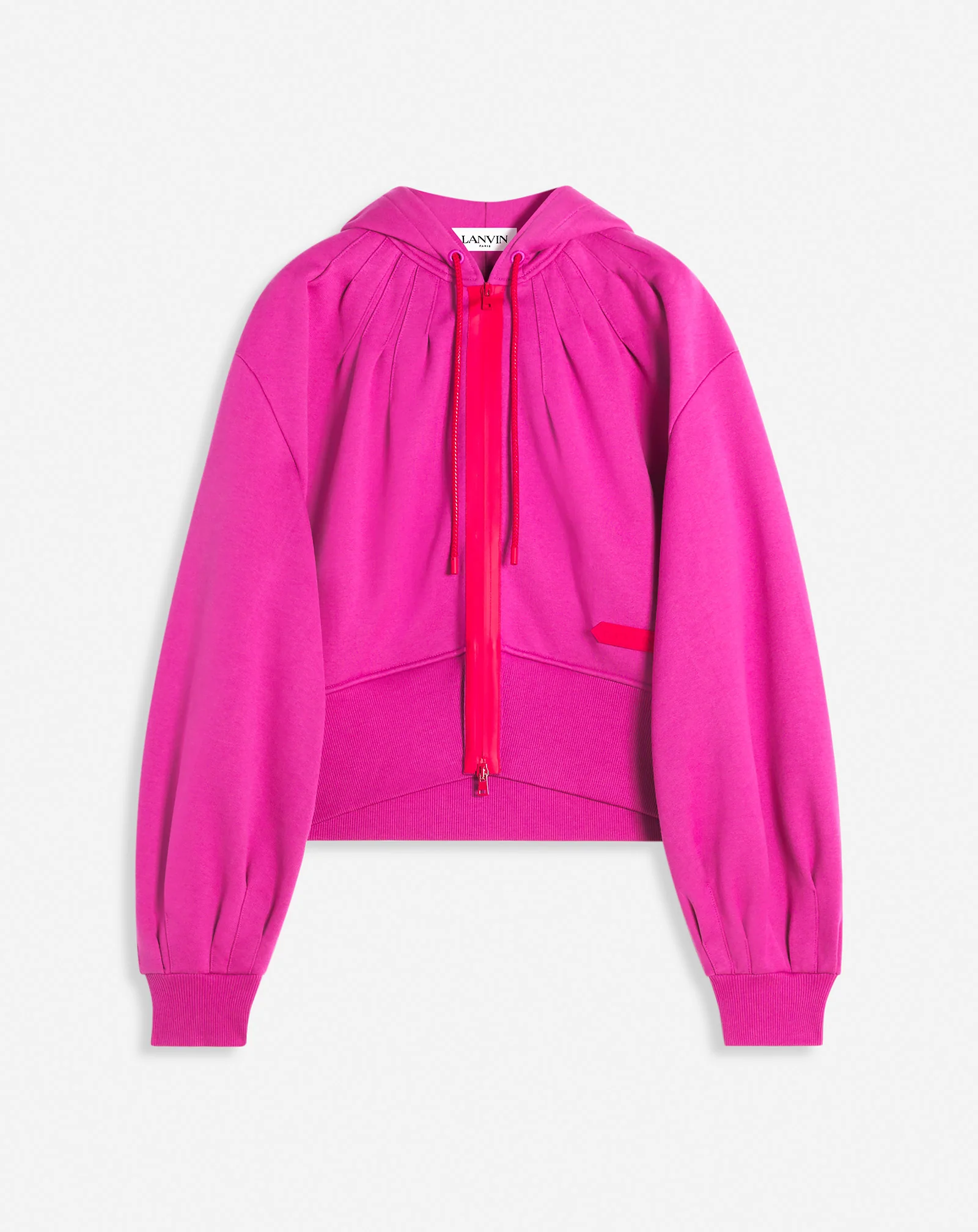 Sportswear zipped hoodie