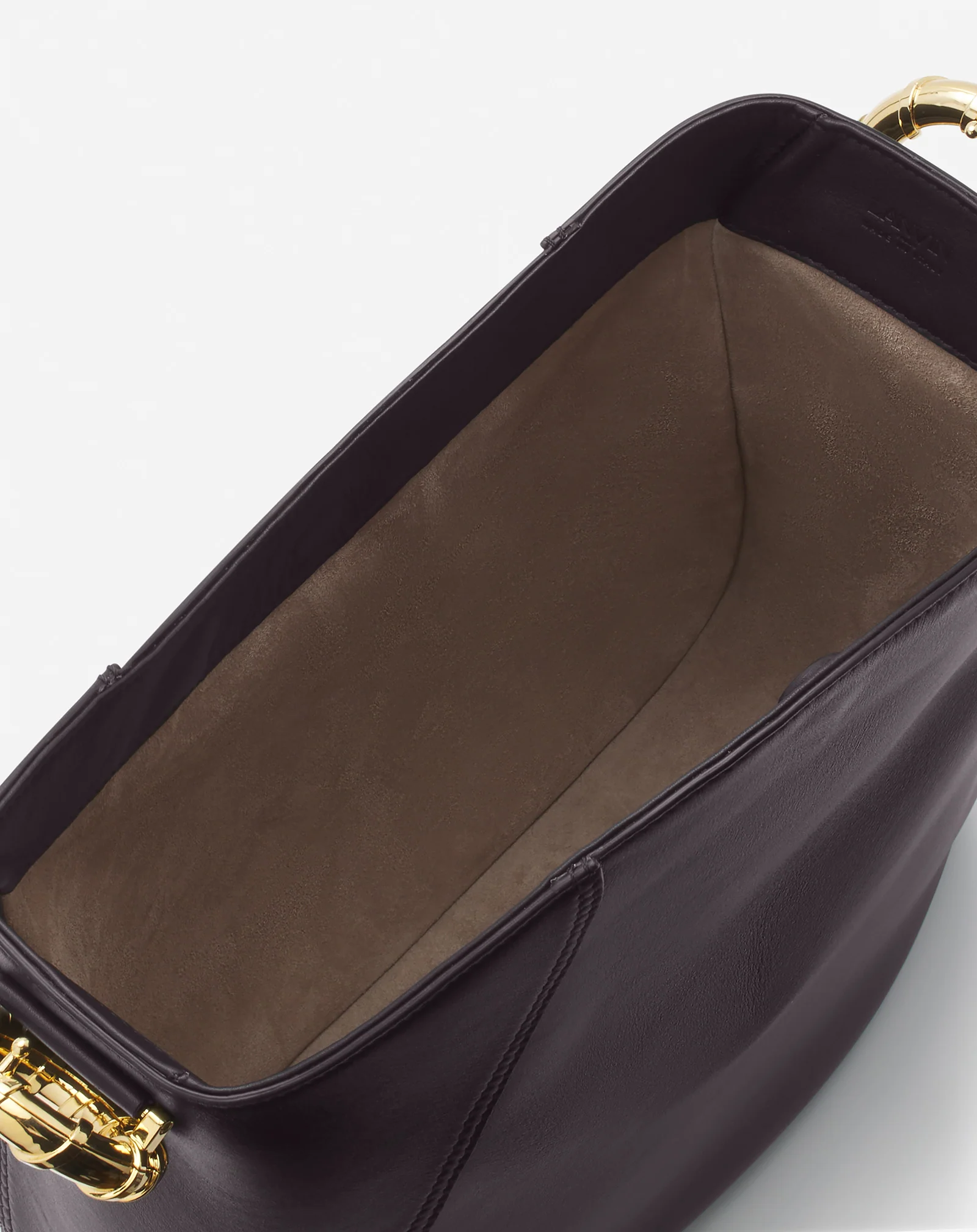 Leather melodie hobo bag