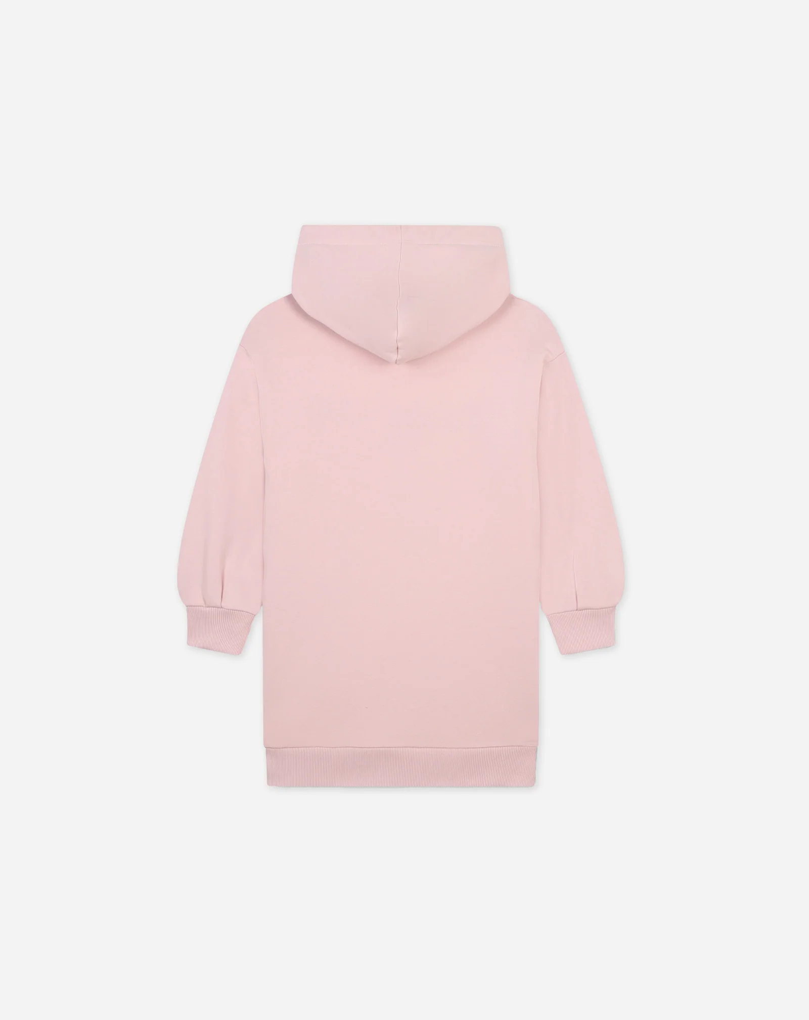 Fleece sweatshirt dress