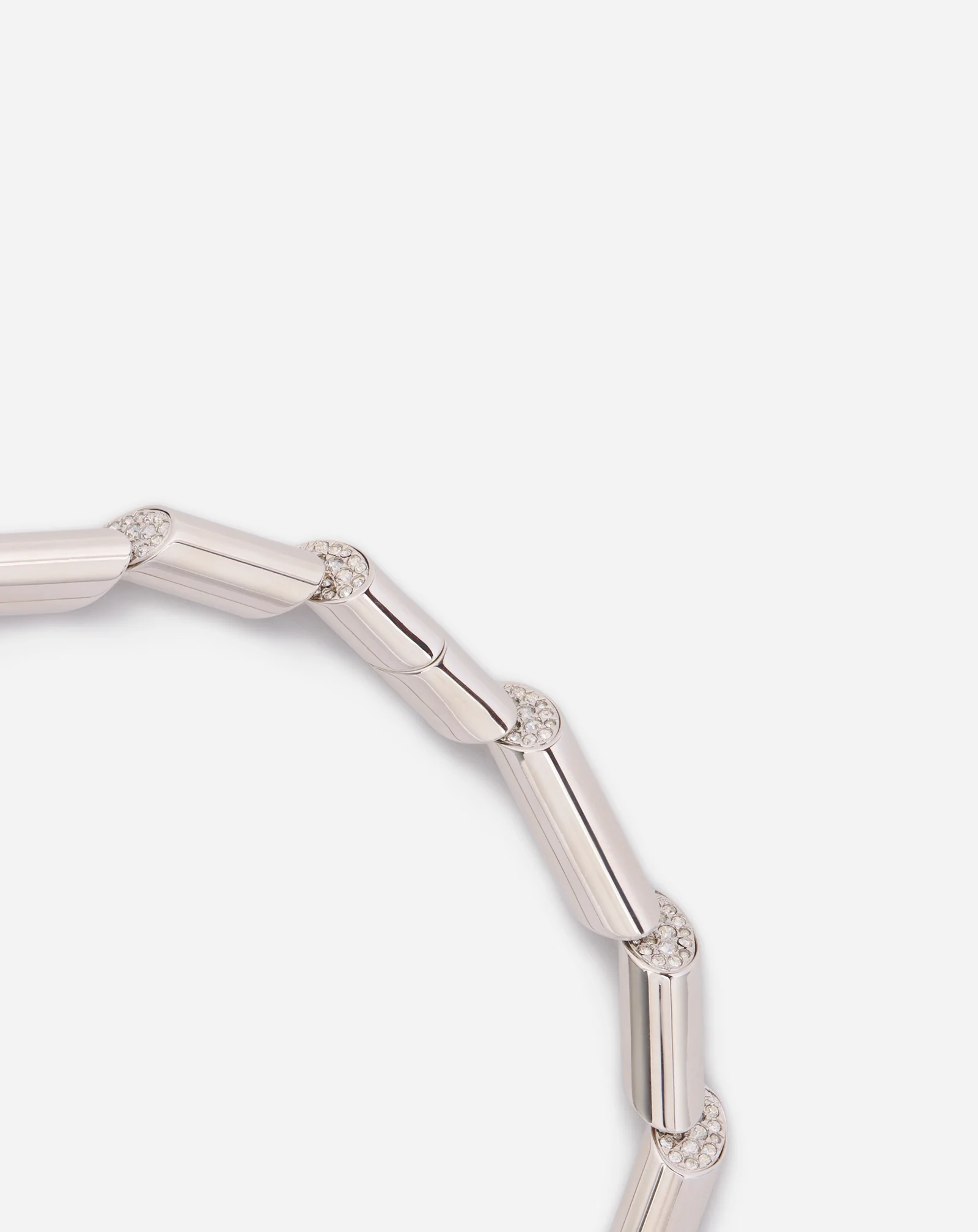 Sequence by lanvin rhinestone choker necklace