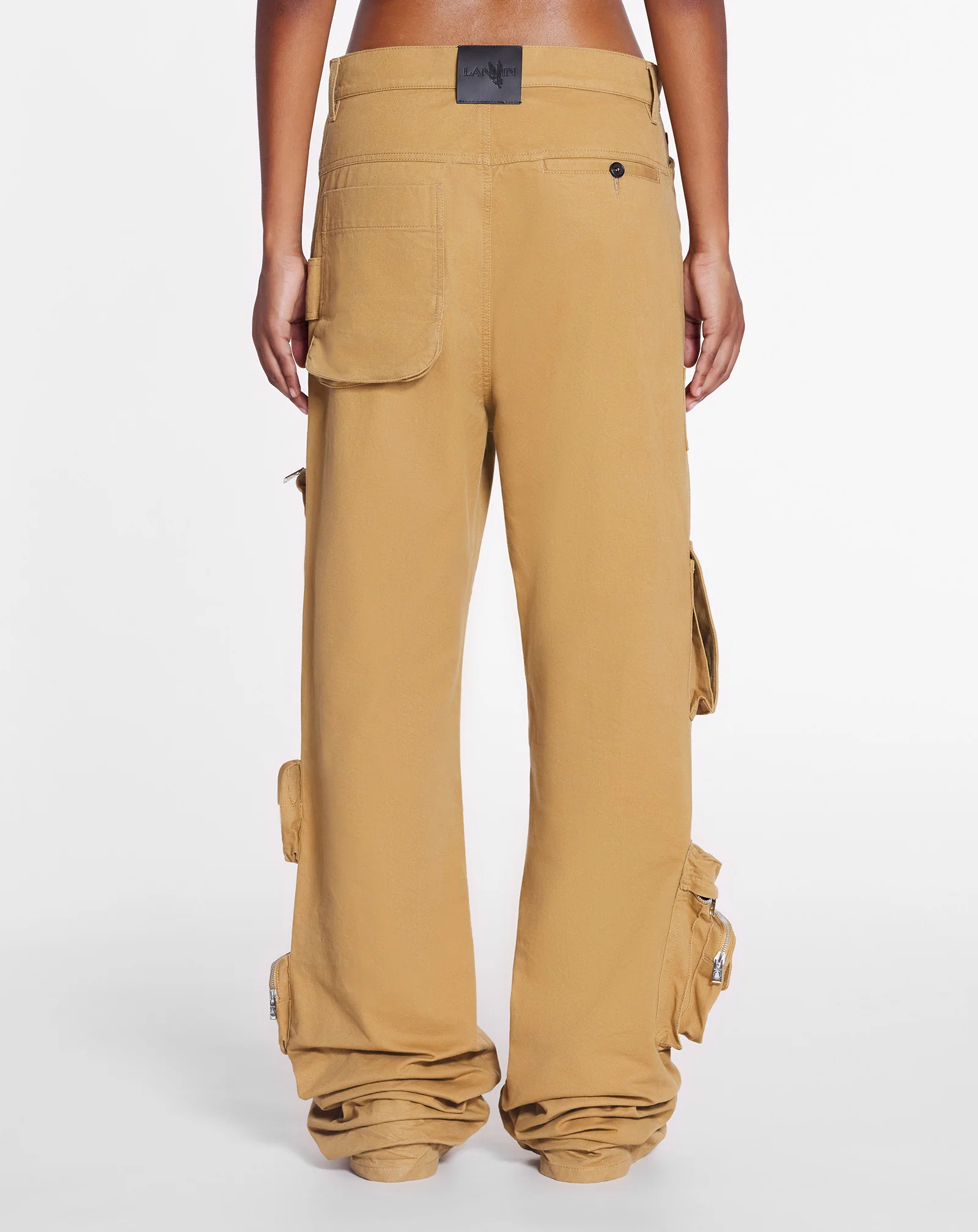 Lanvin x future wide-leg utility pants