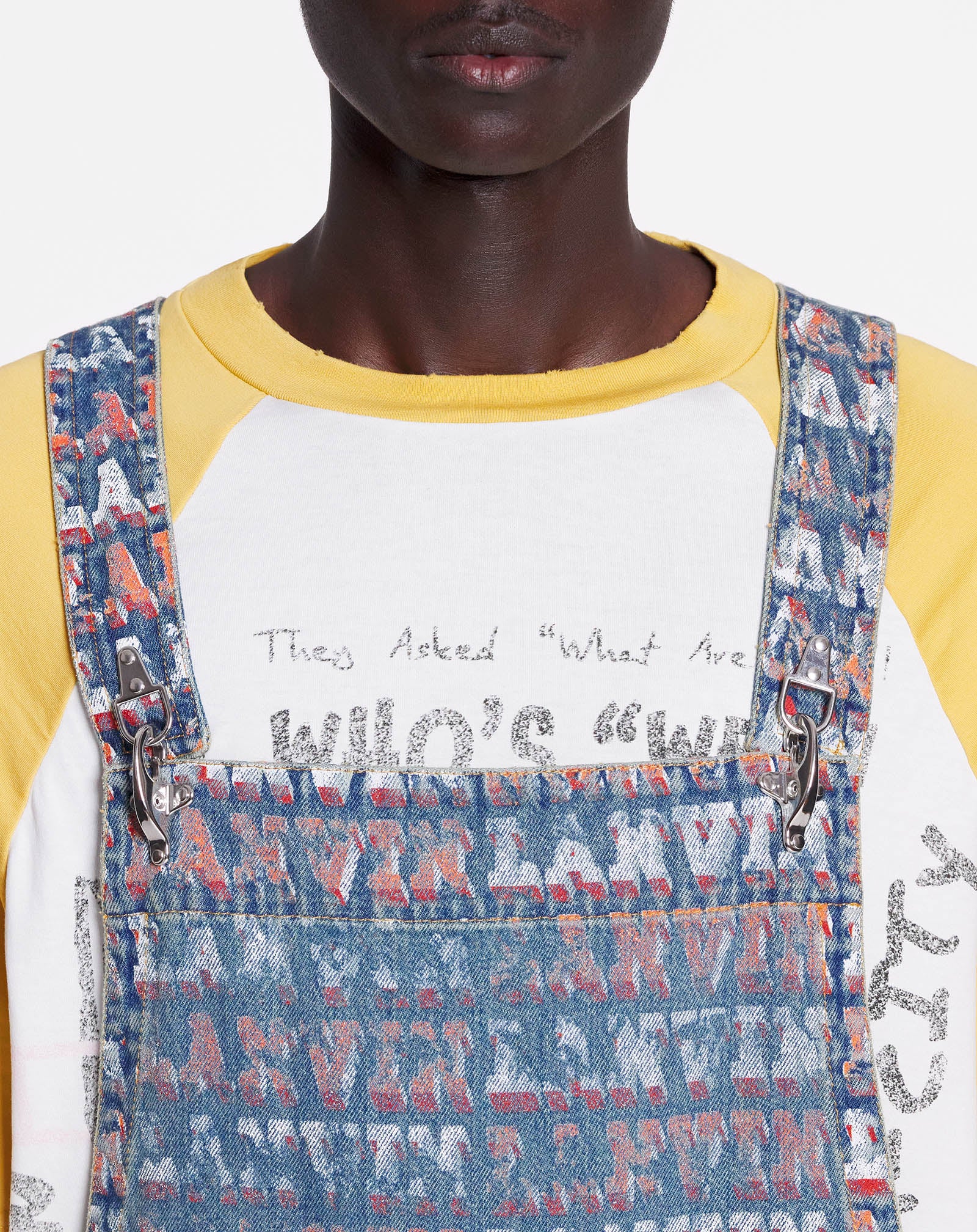 Lanvin x future loose-fit printed jumpsuit