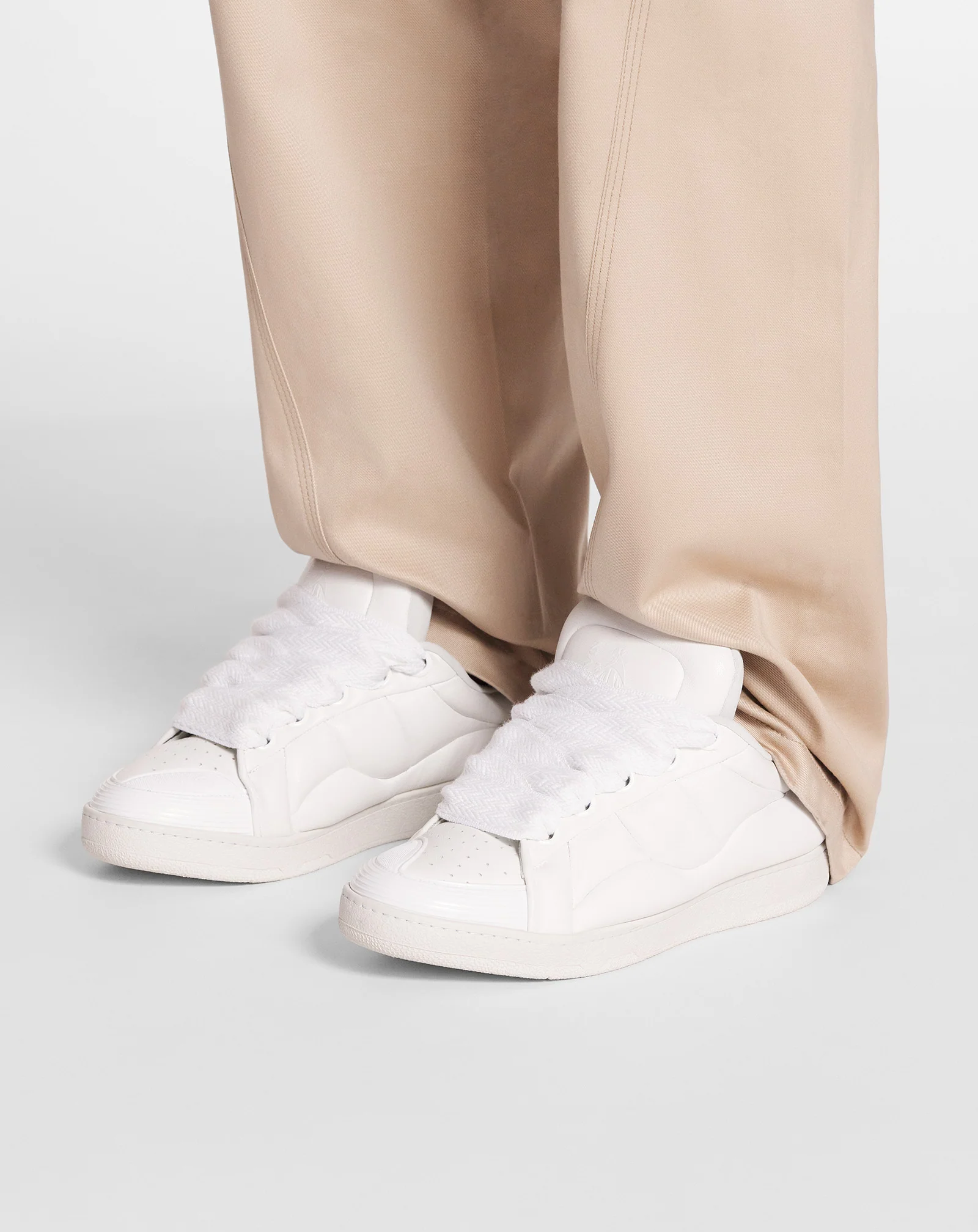 Curb xl leather sneakers
