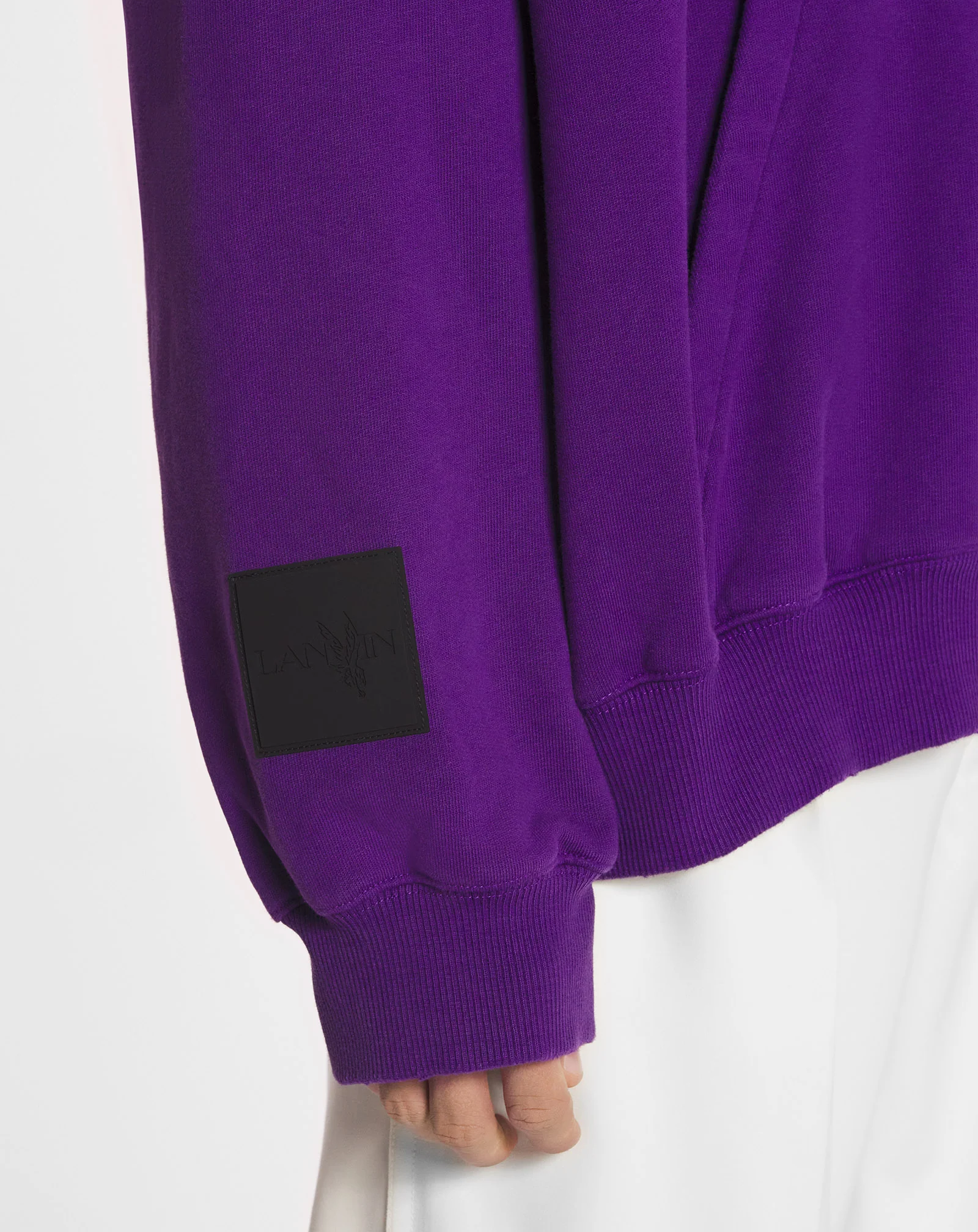 Lanvin x future unisex baggy hoodie with eagle print