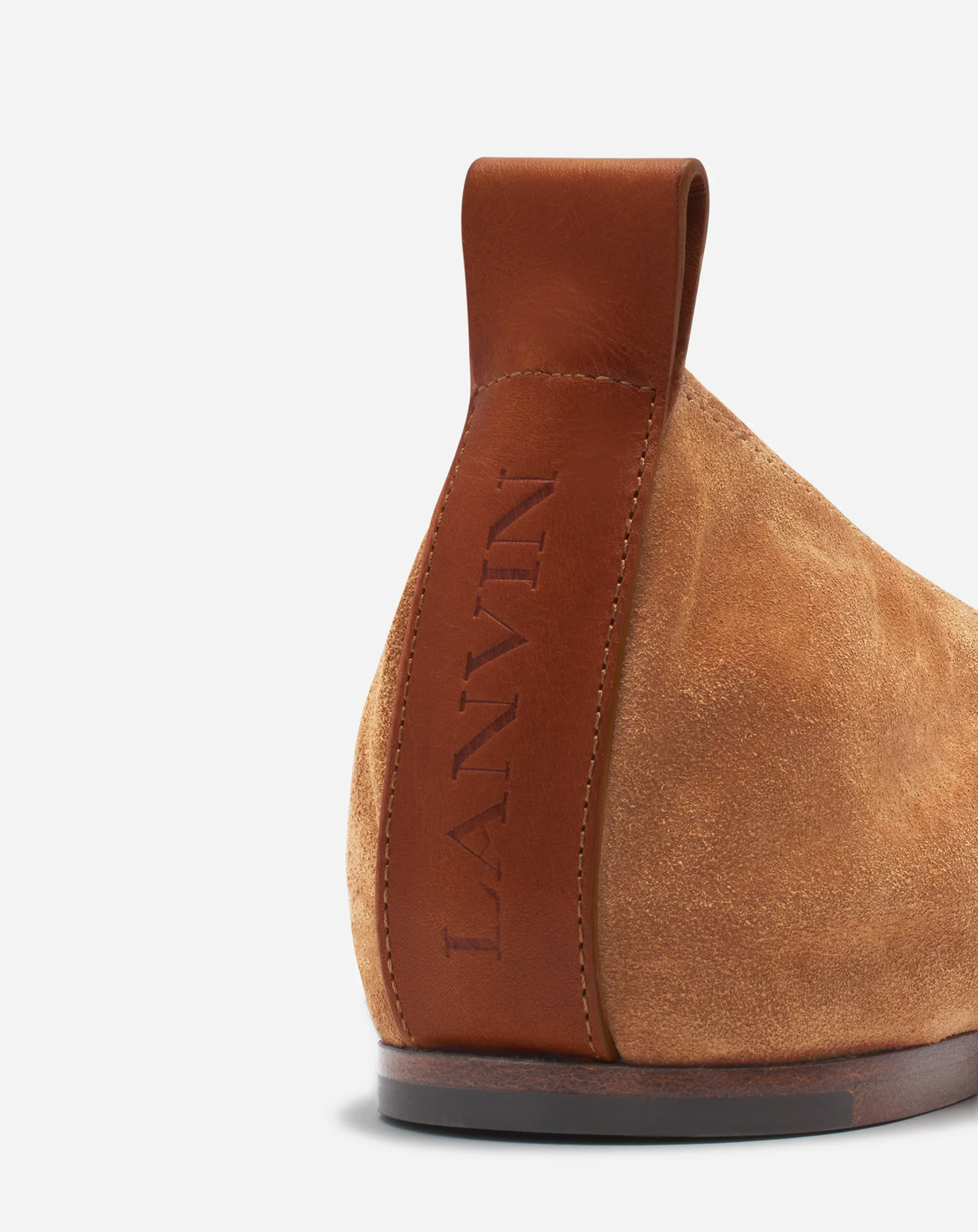 The suede ballerina flat