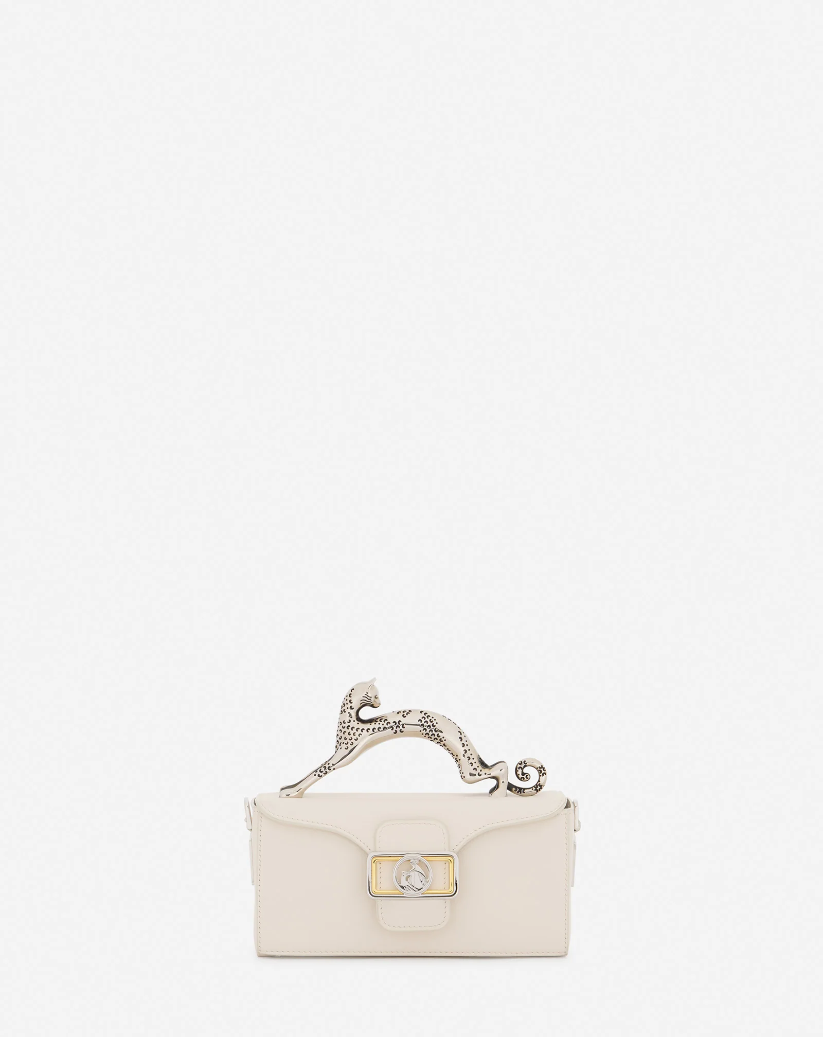 Nano pencil cat leather bag