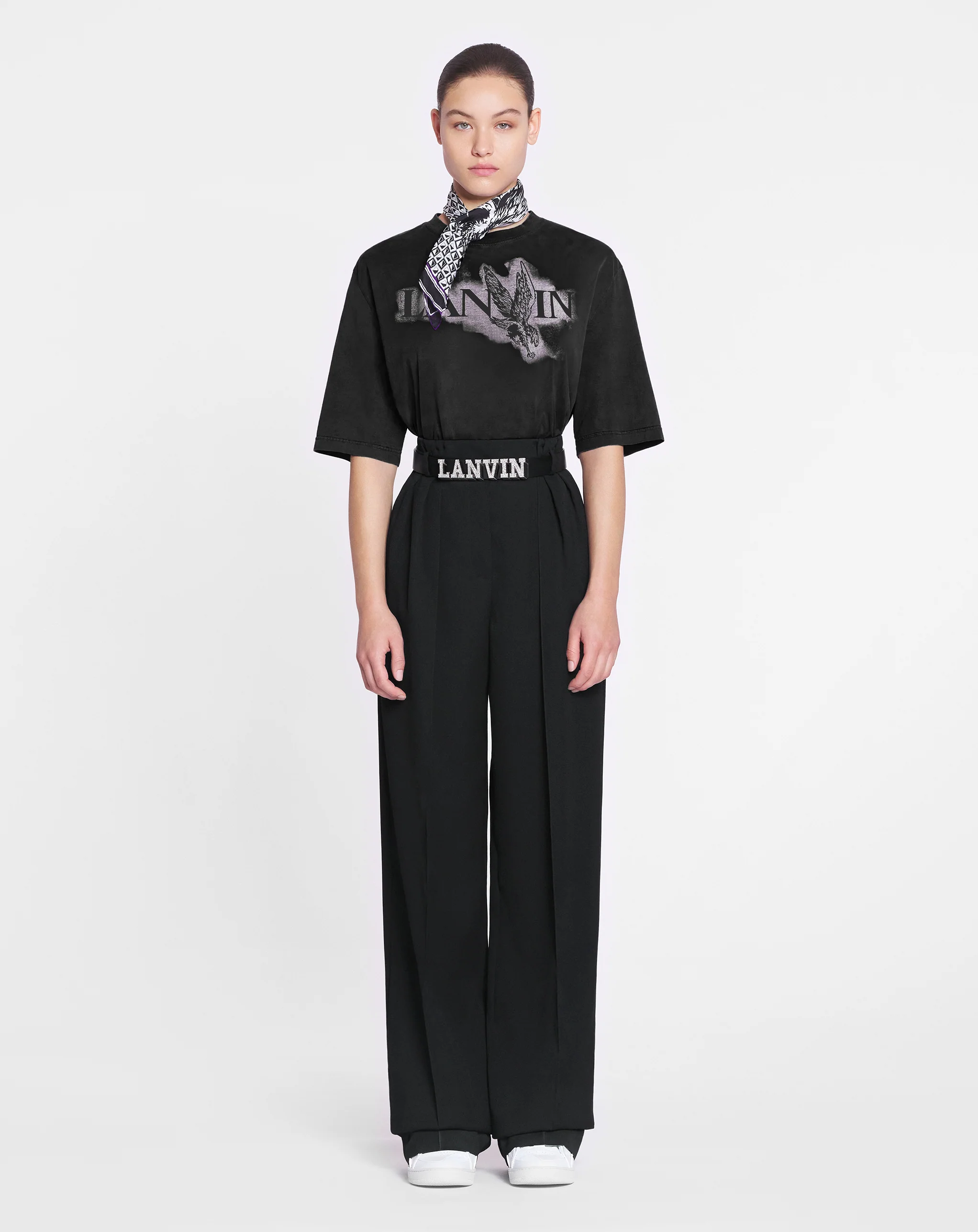 Lanvin x future eagle print t-shirt