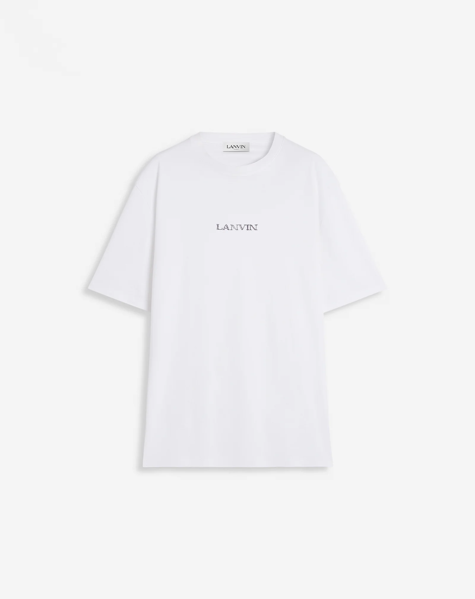 Unisex lanvin logo t-shirt