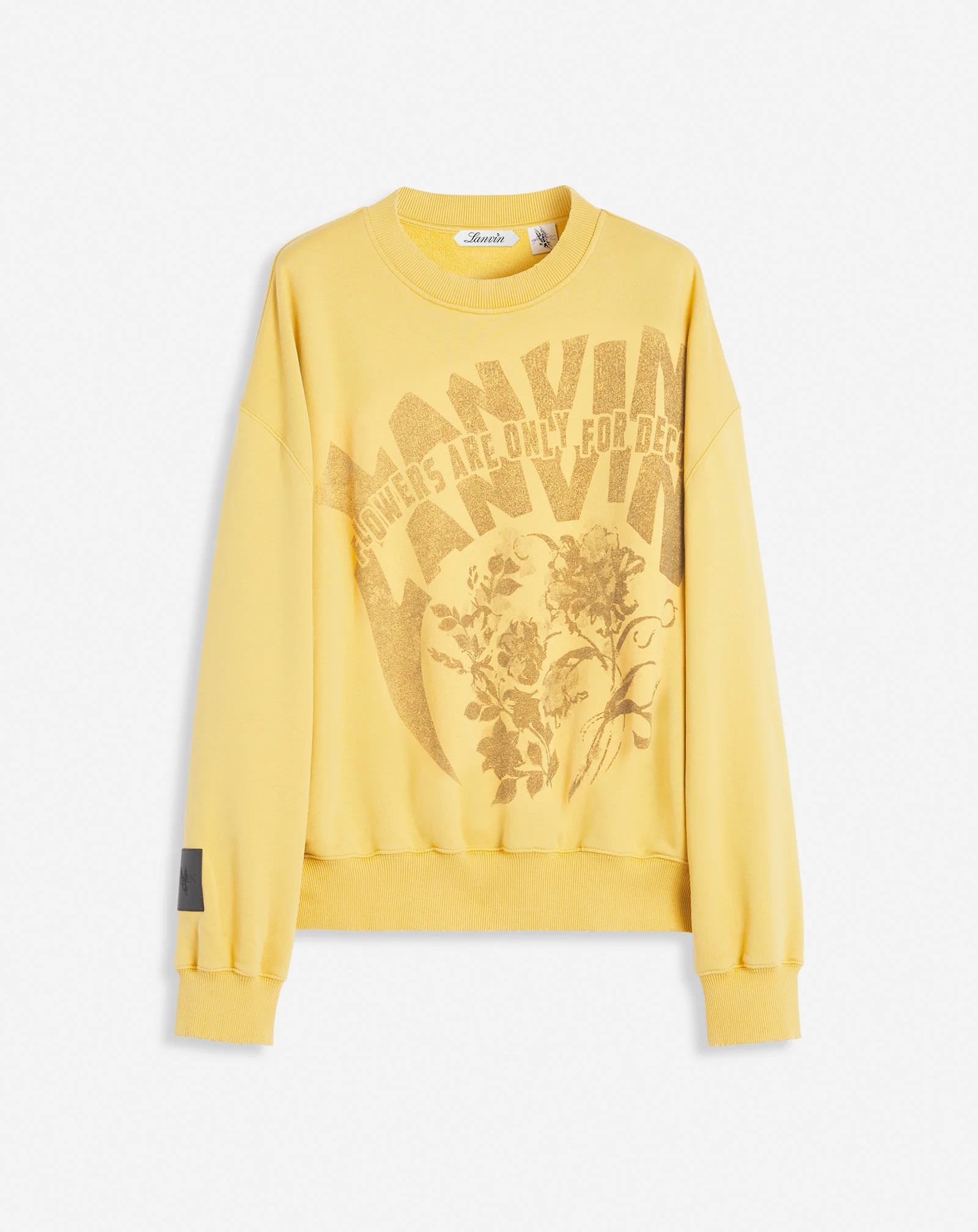 Lanvin x future unisex loose-fit printed sweatshirt