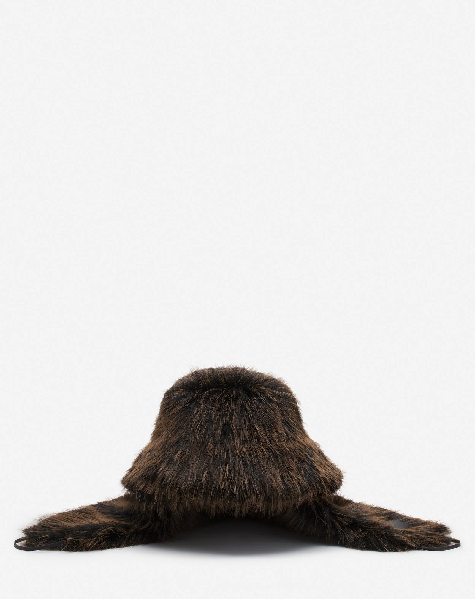 Lanvin x future faux fur fisherman hat