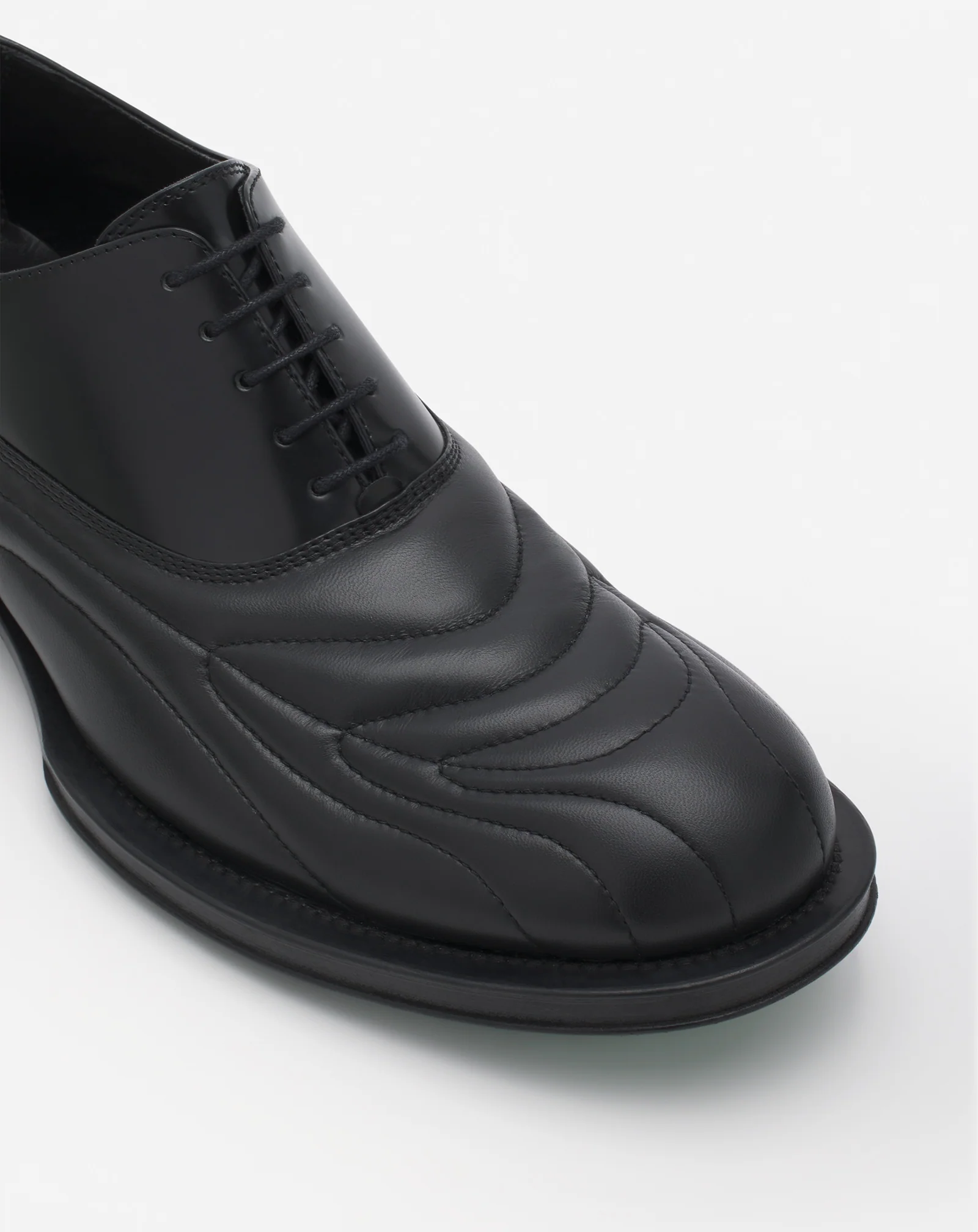 Medley leather richelieu shoe
