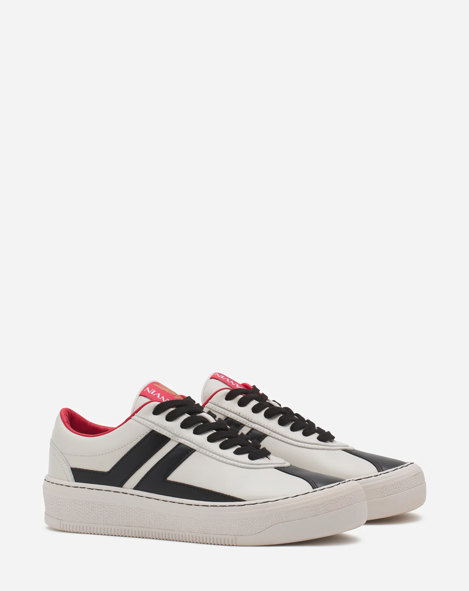 Lanvin x future leather cash sneakers for women