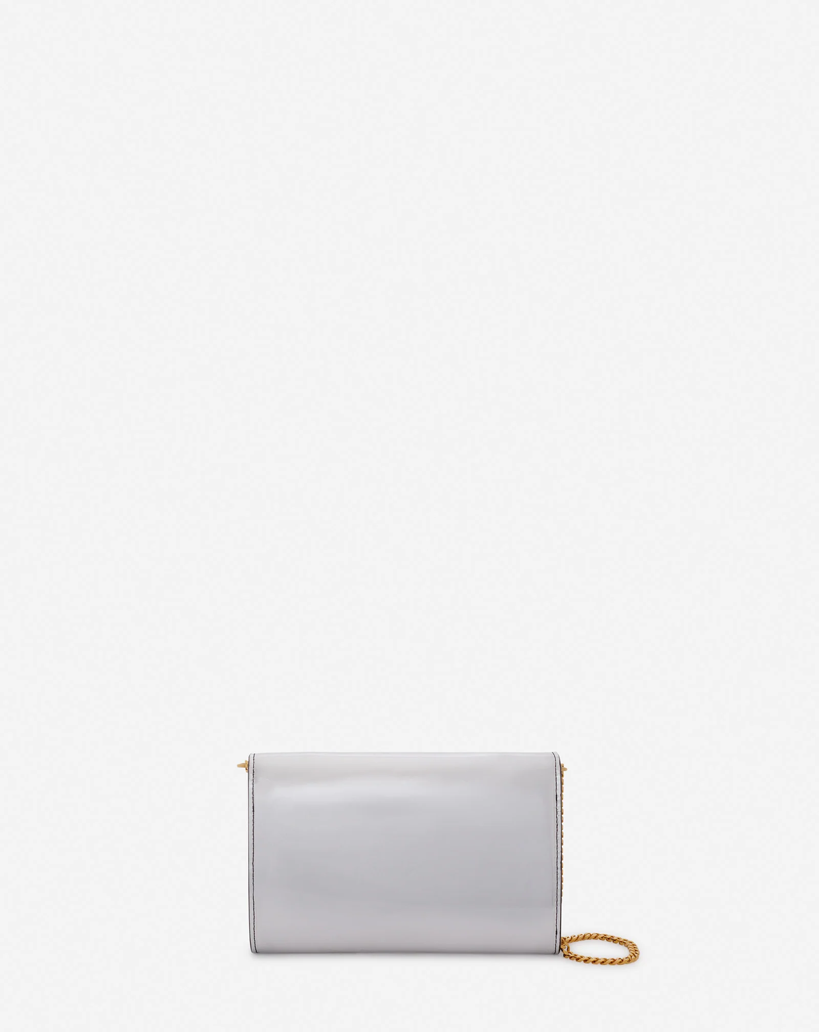 Concerto wallet on chain bag in metallic leather
