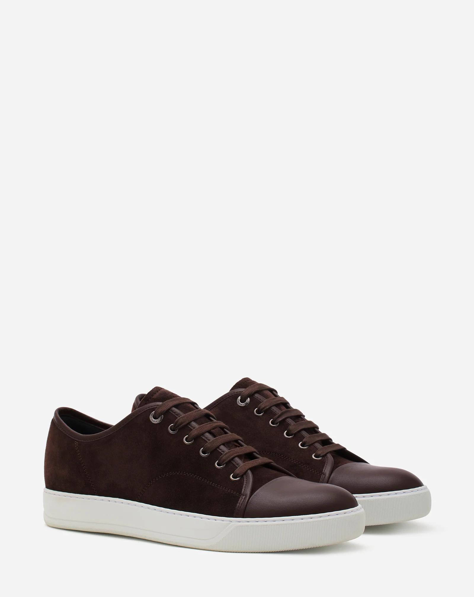 Dbb1 leather and suede sneakers