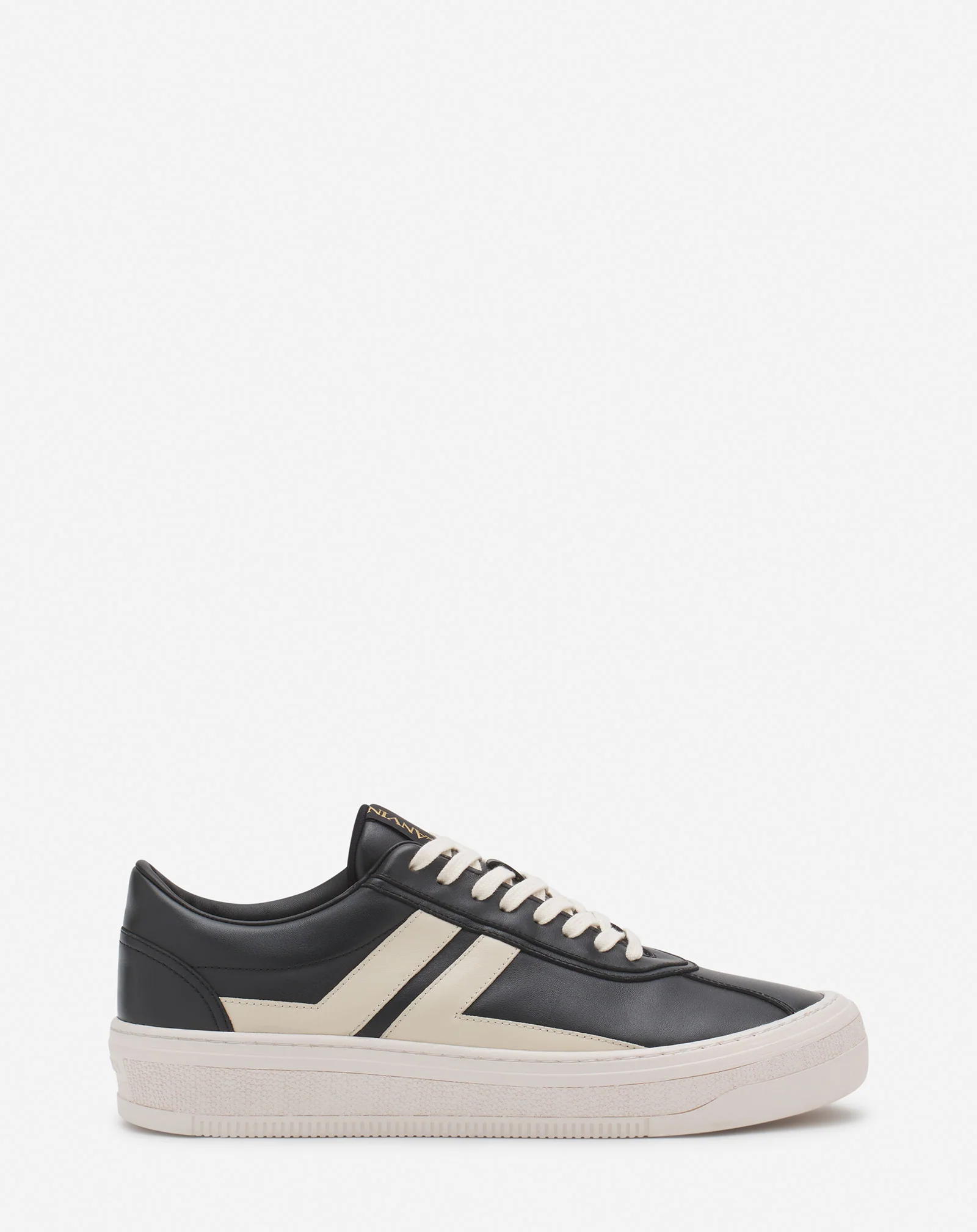 Leather cash sneakers lanvin x future for men