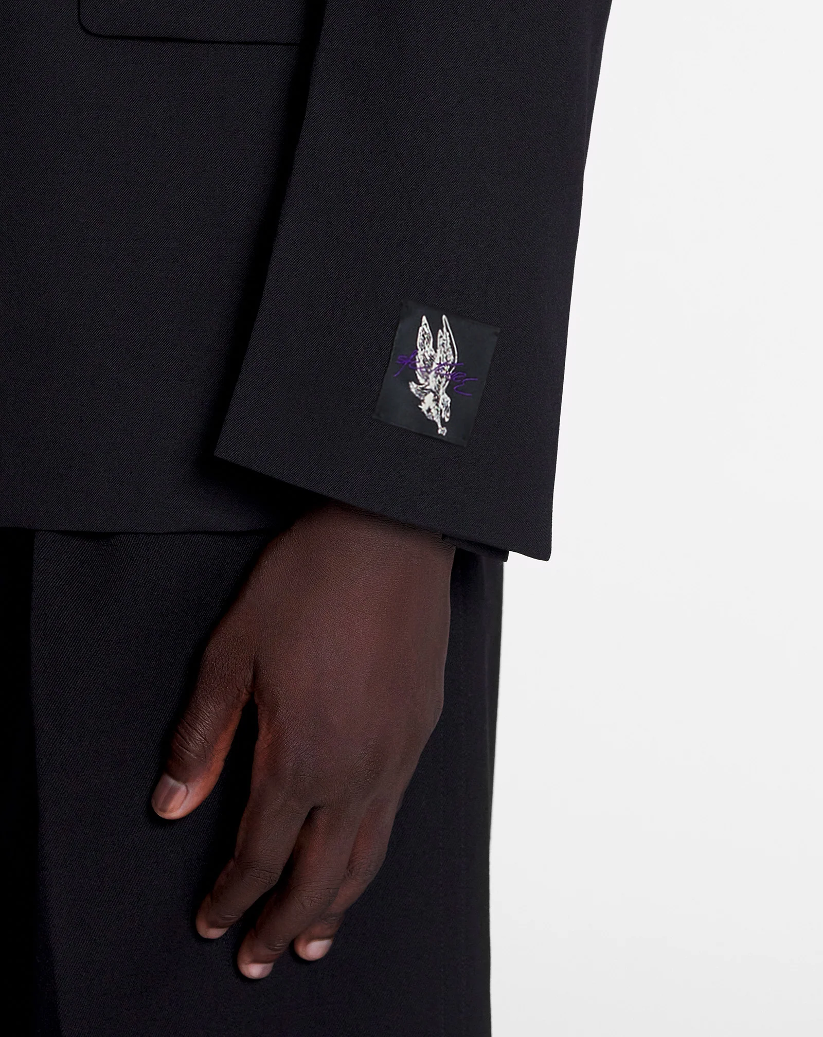 Lanvin x future unisex double-breasted jacket