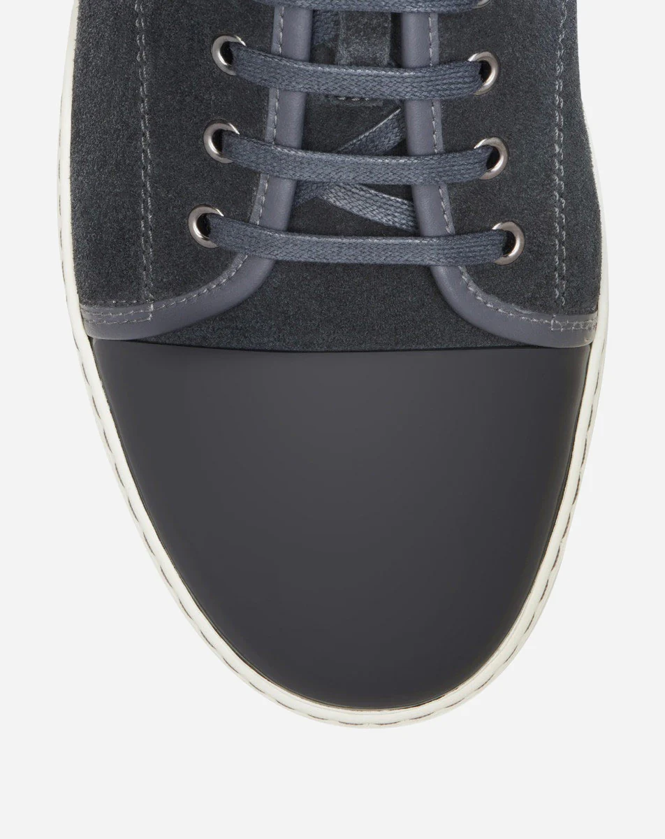 Dbb1 suede and patent leather sneakers