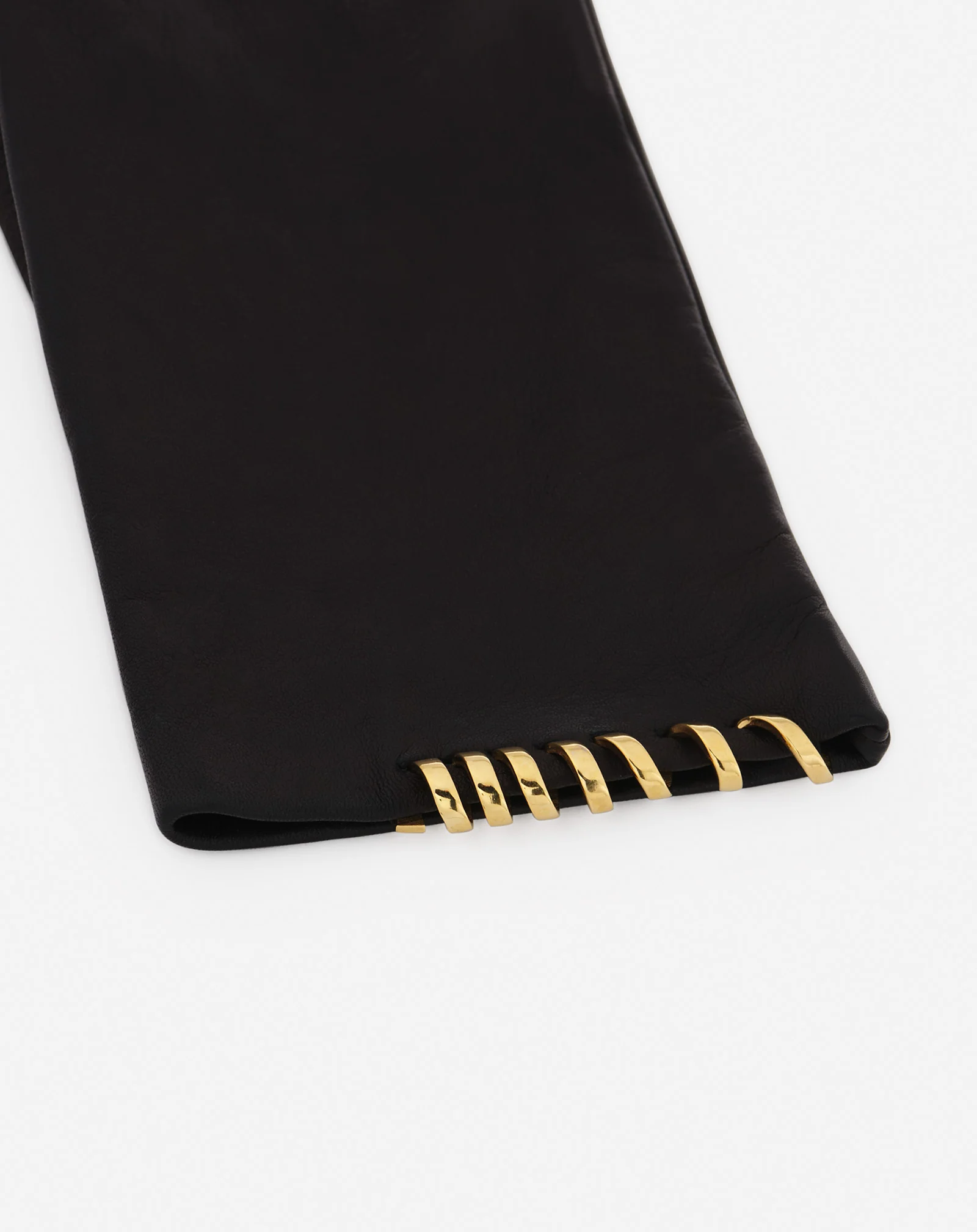 Melodie by lanvin leather gloves