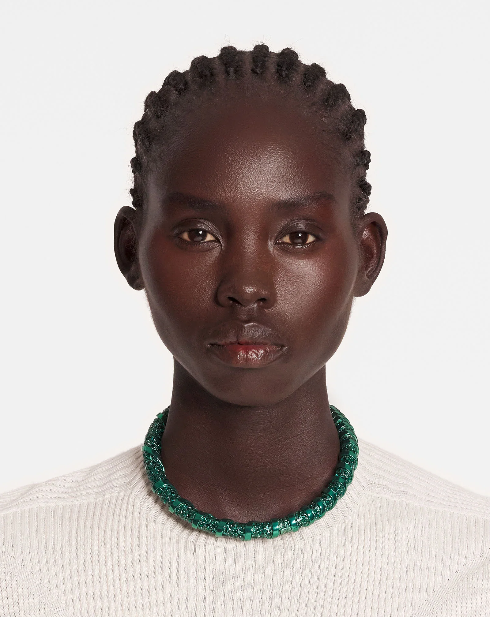 Rhinestone melodie choker necklace