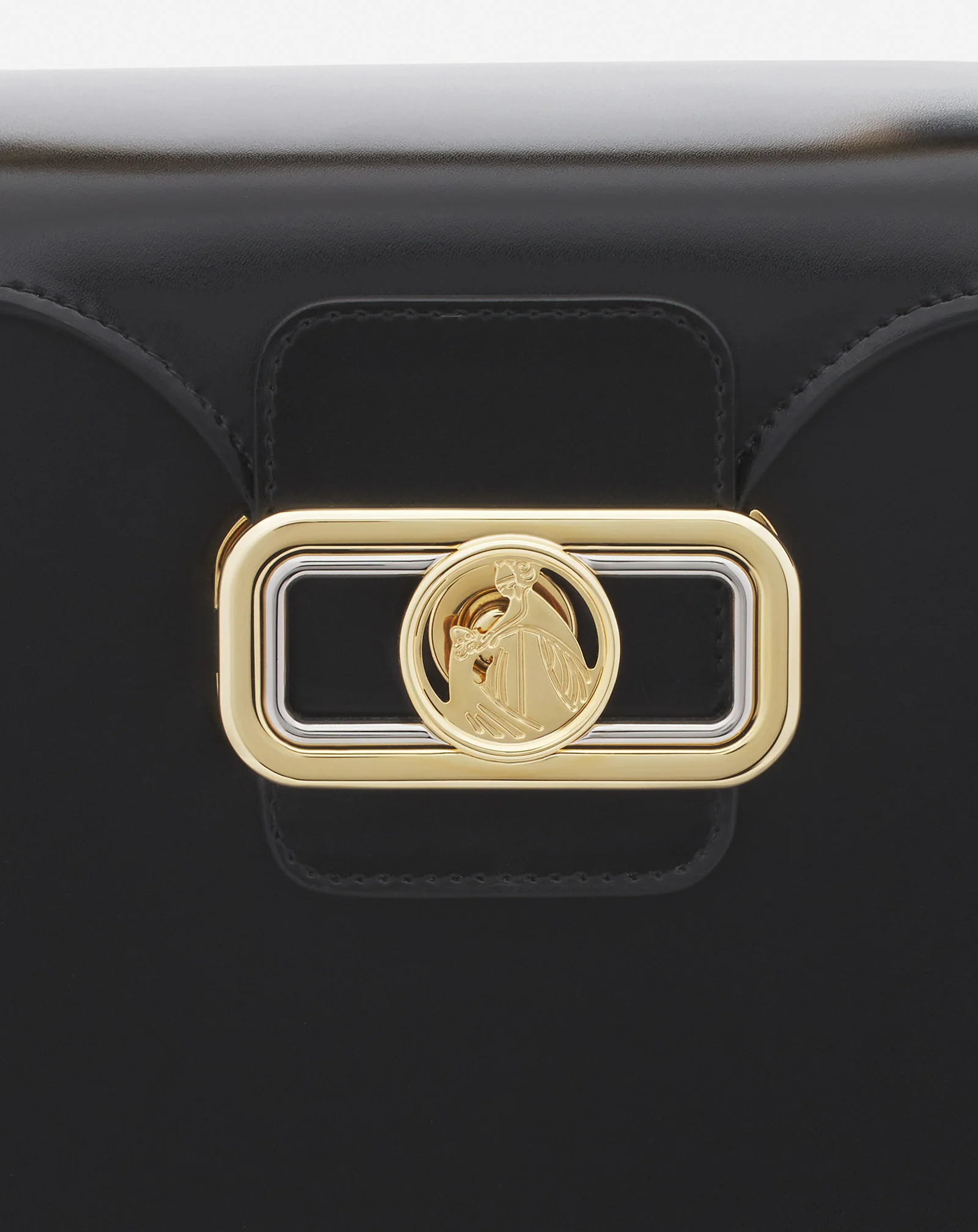 Lanvin x future pencil leather briefcase