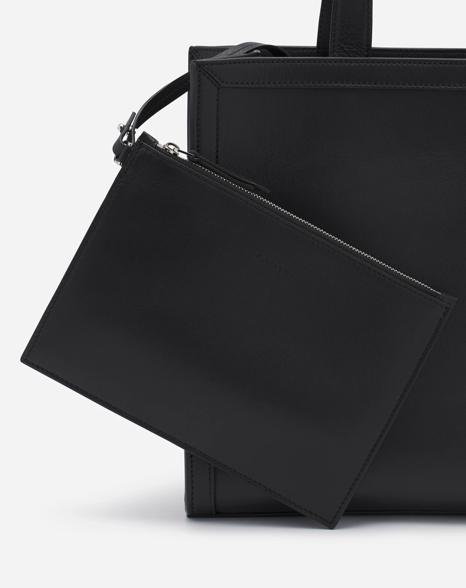 Tenor leather tote bag