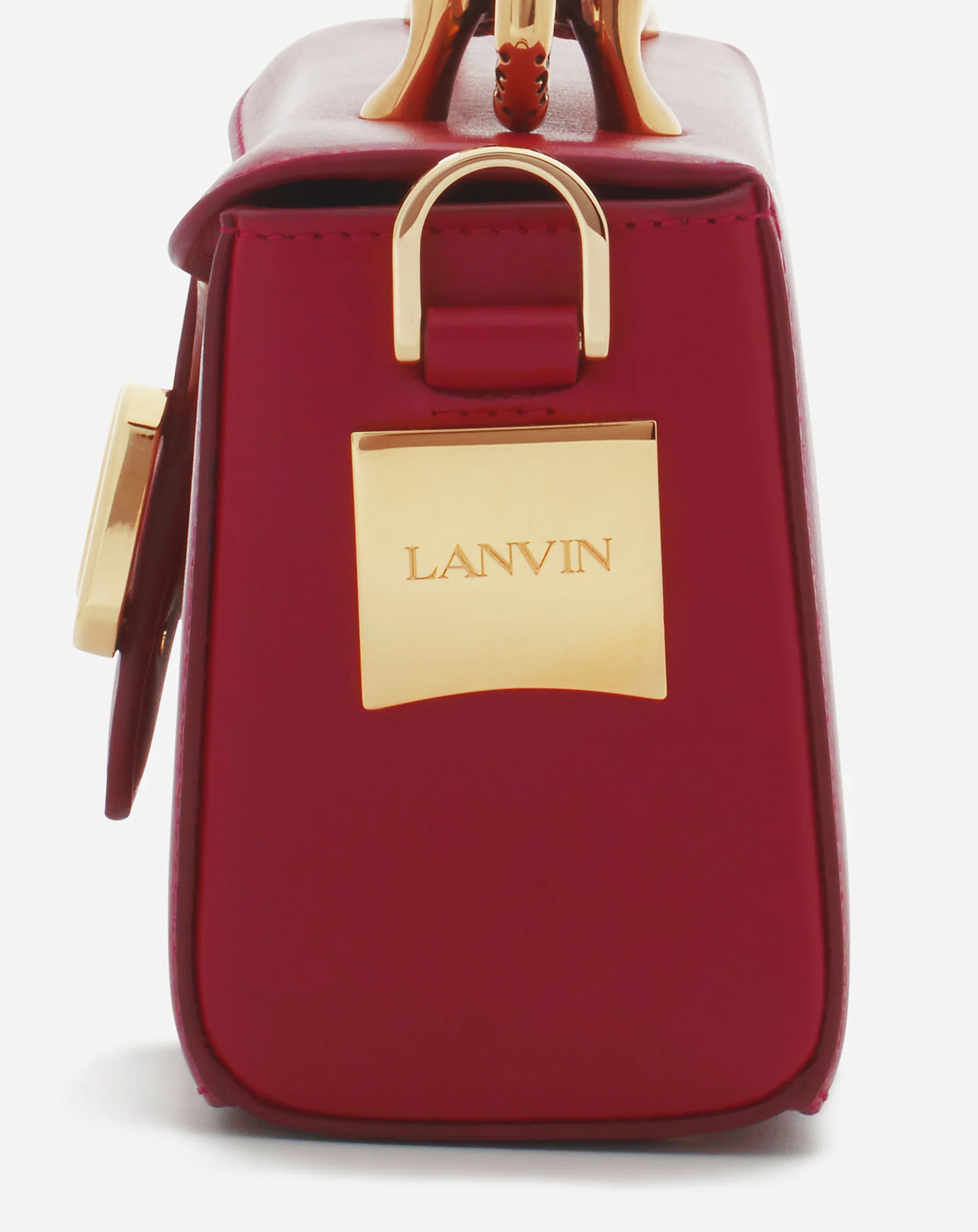 Nano pencil cat leather bag