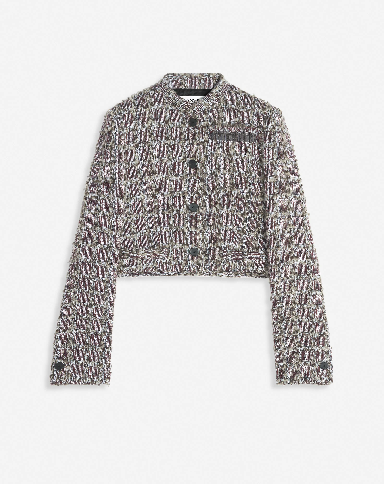 Short tweed jacket