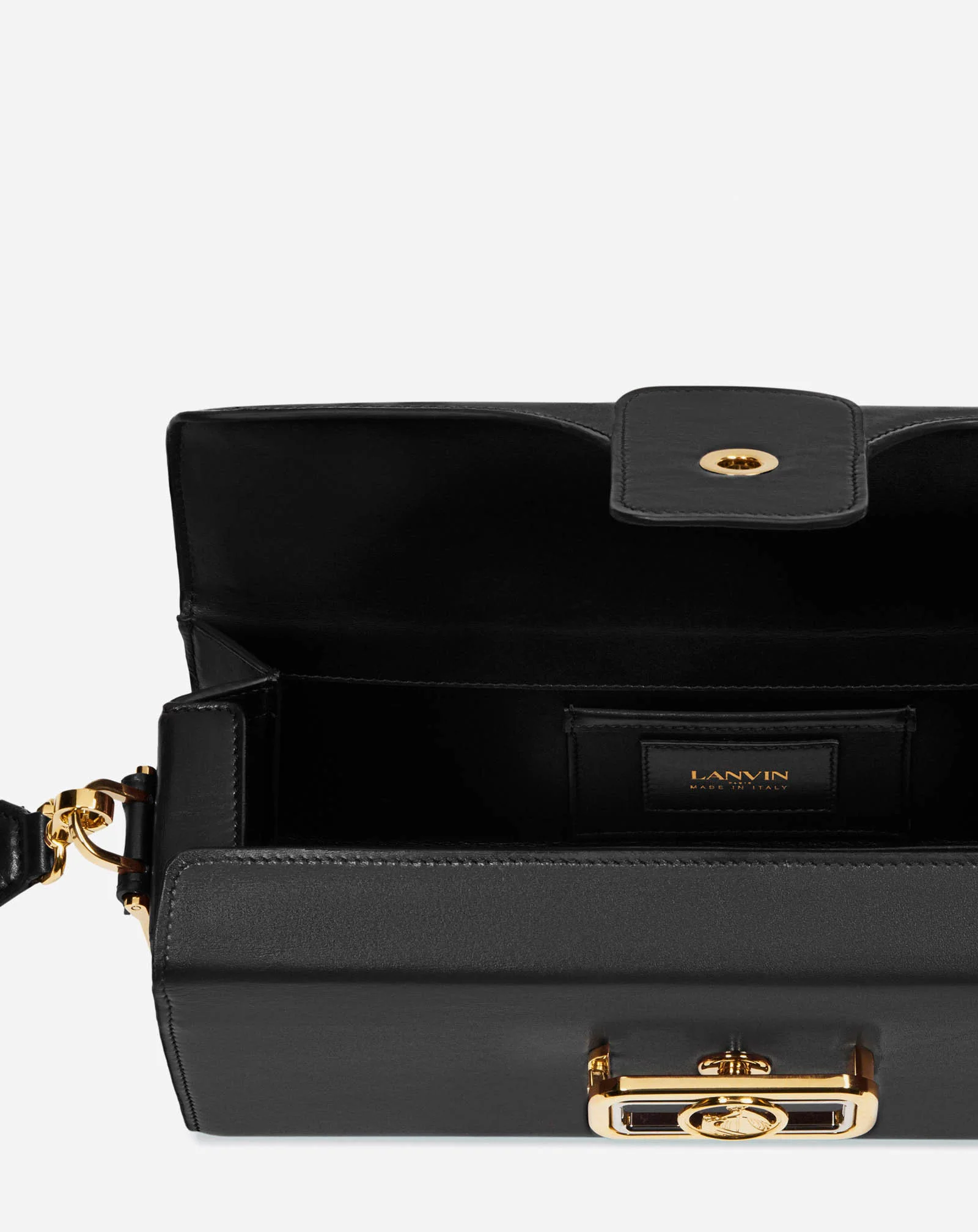 Medium pencil leather bag