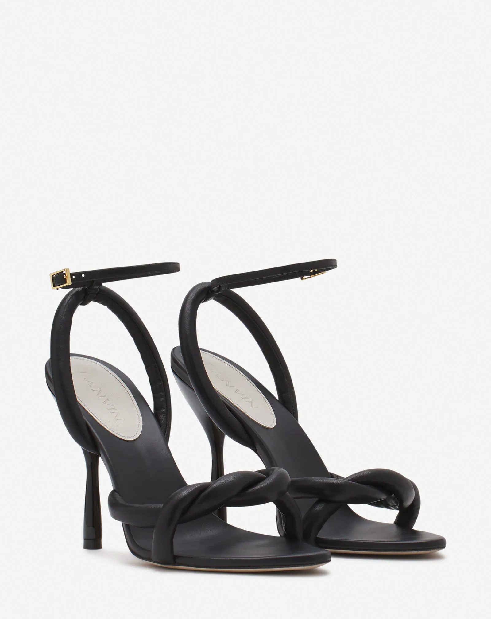 Rythms by lanvin leather sandals