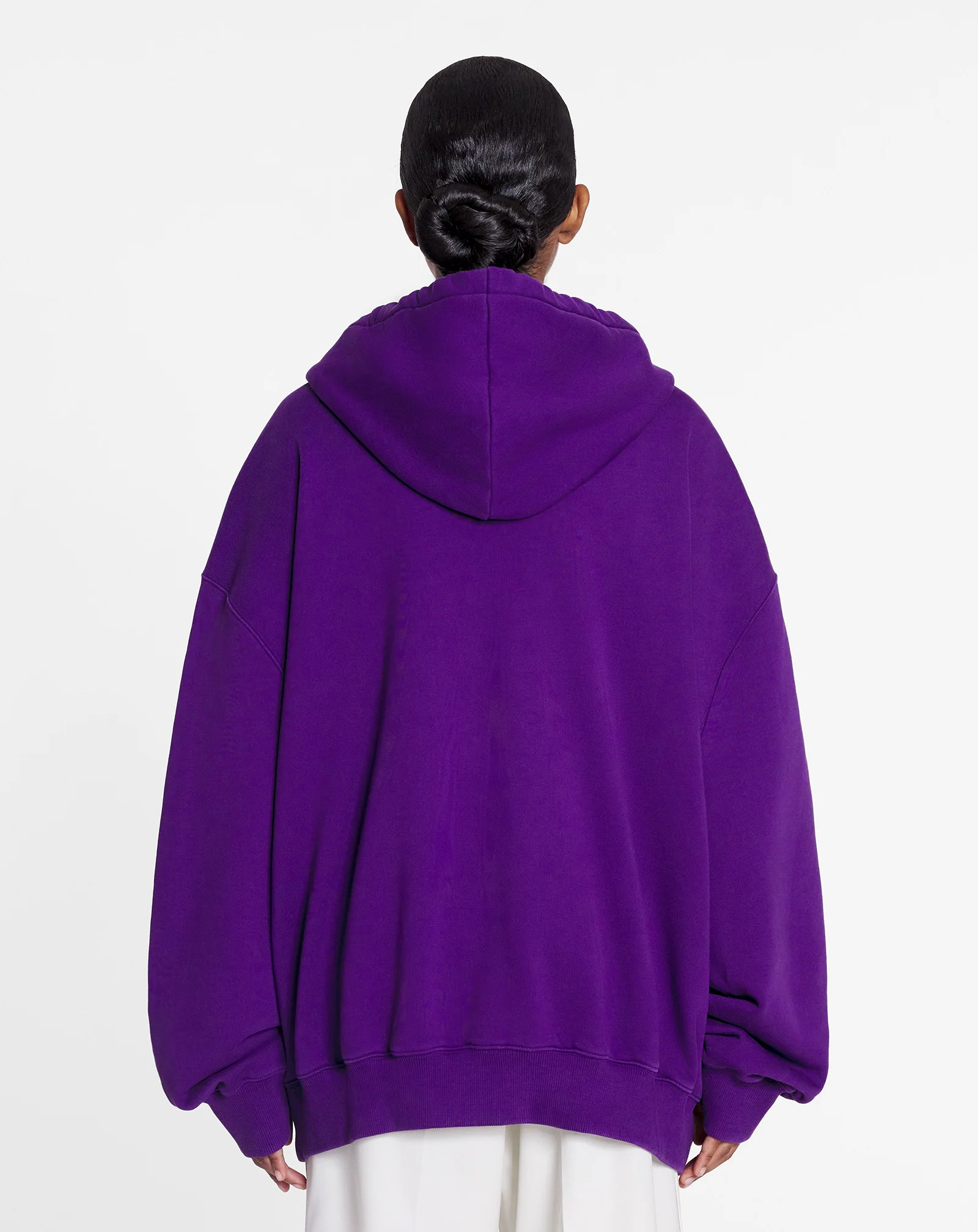 Lanvin x future unisex baggy hoodie with eagle print