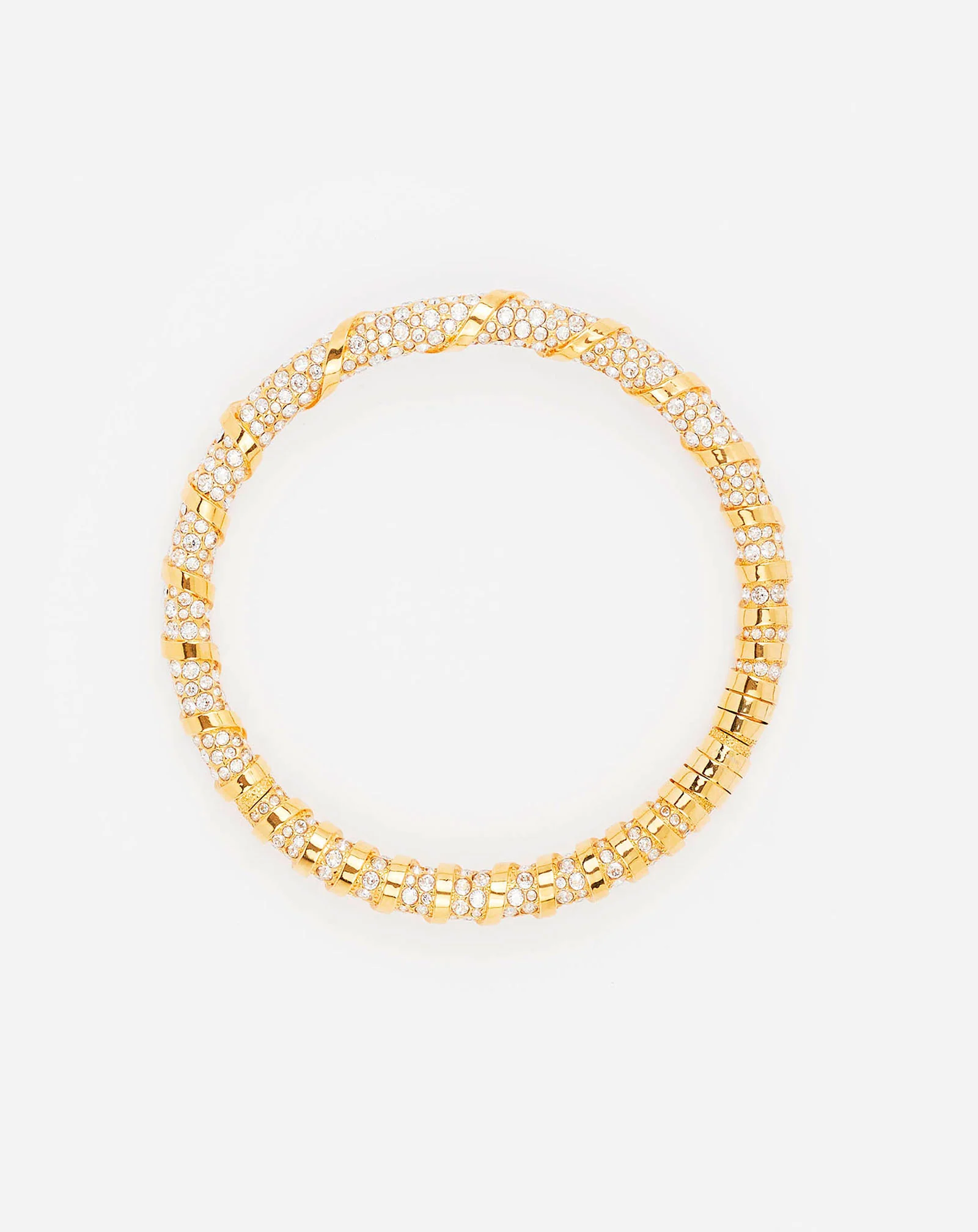 Rhinestone melodie choker necklace
