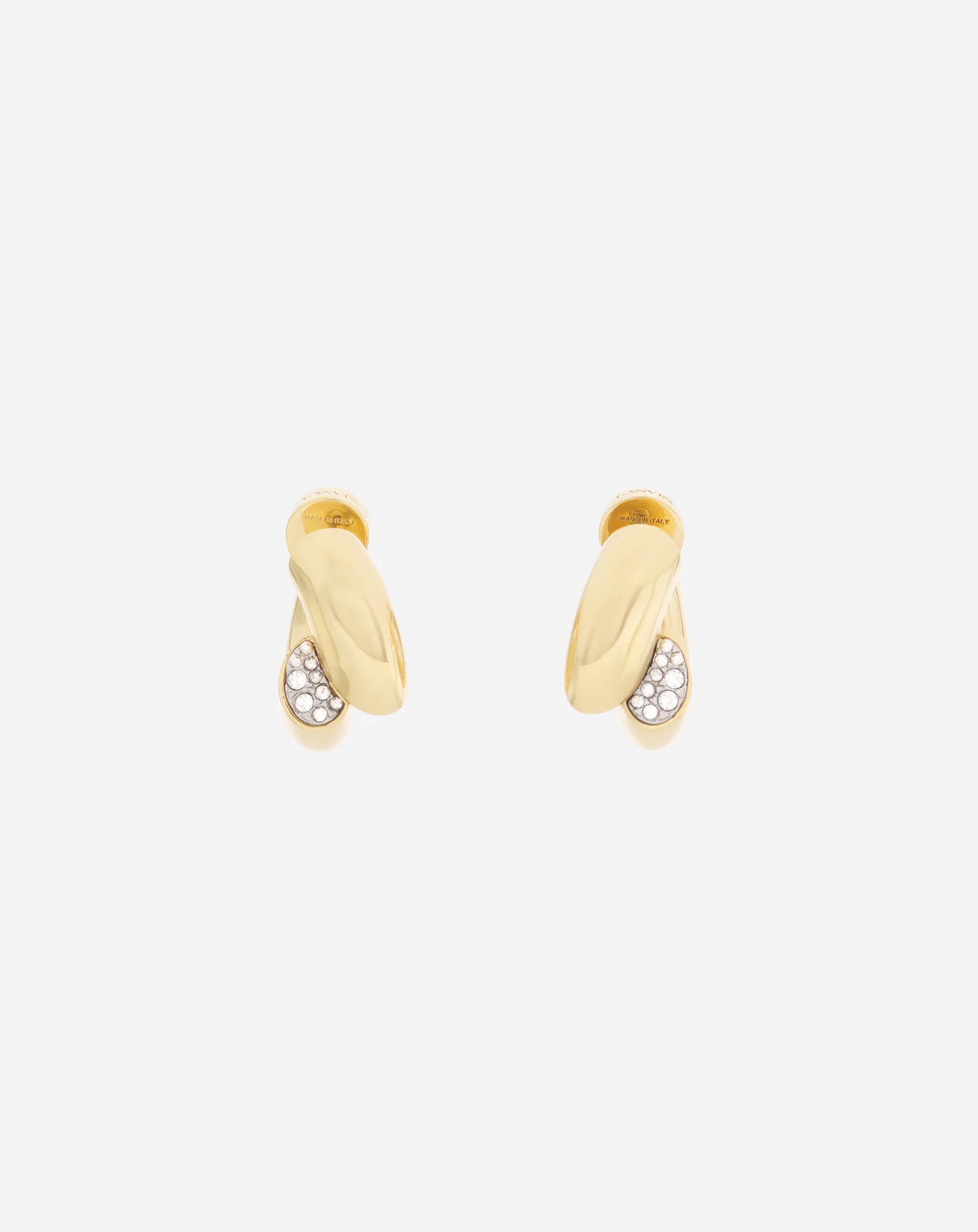 Sequence by lanvin rhinestone earrings