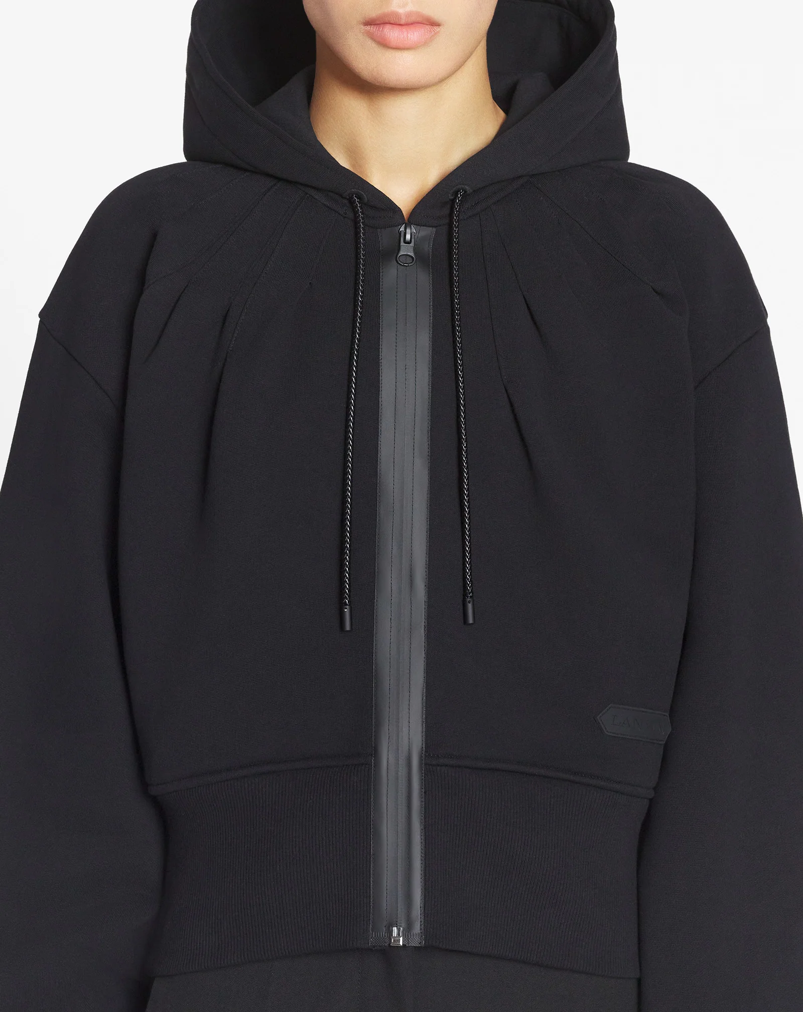 Sportswear zipped hoodie