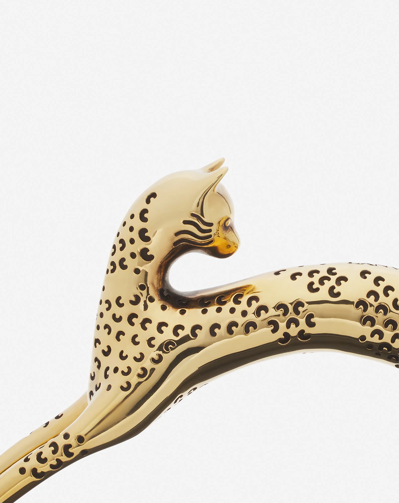 Lanvin x future pencil cat nano leather bag with pins