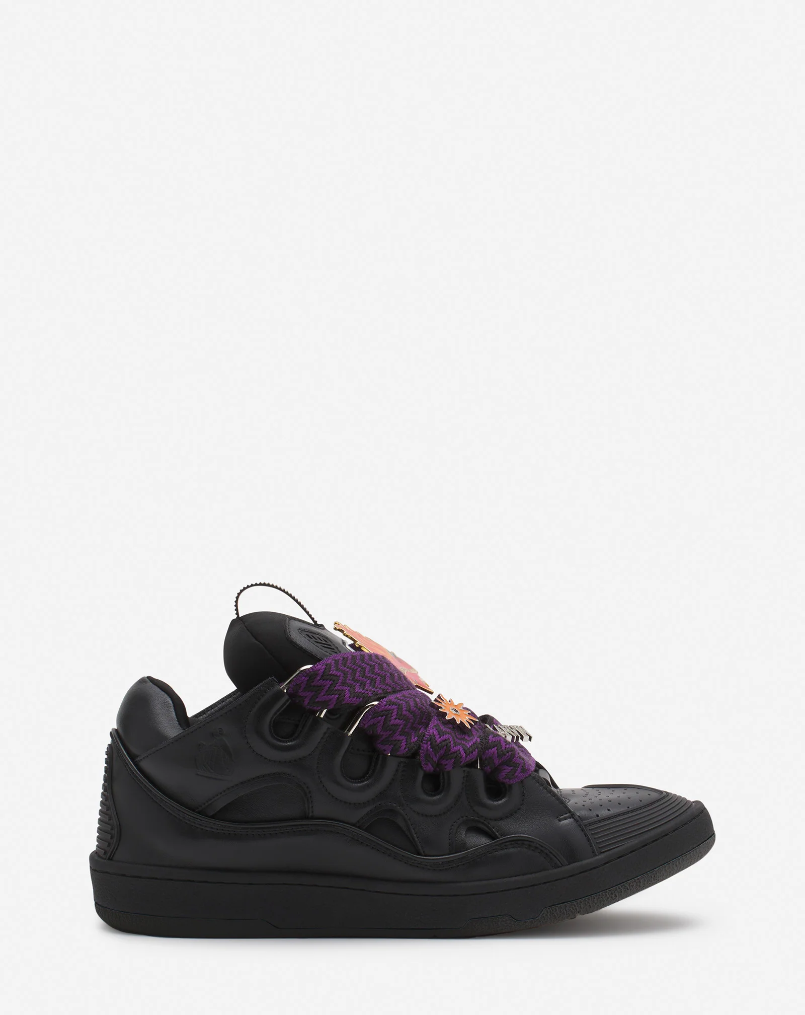 Lanvin x future curb 3.0 leather sneakers for women