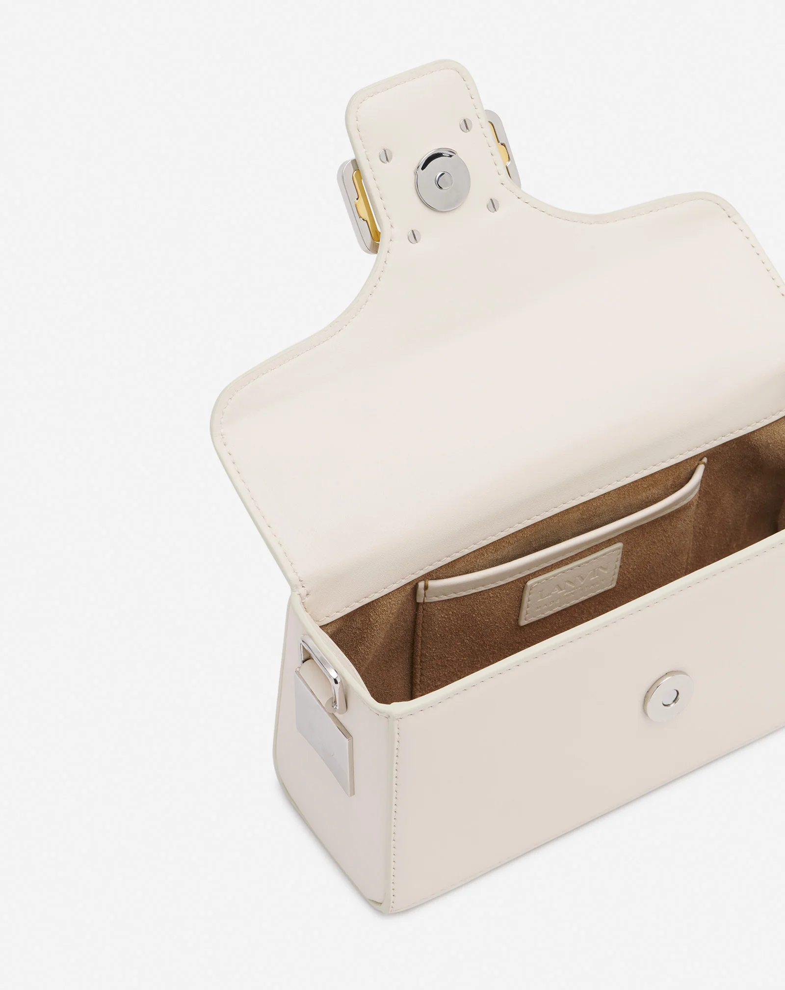 Nano pencil cat leather bag