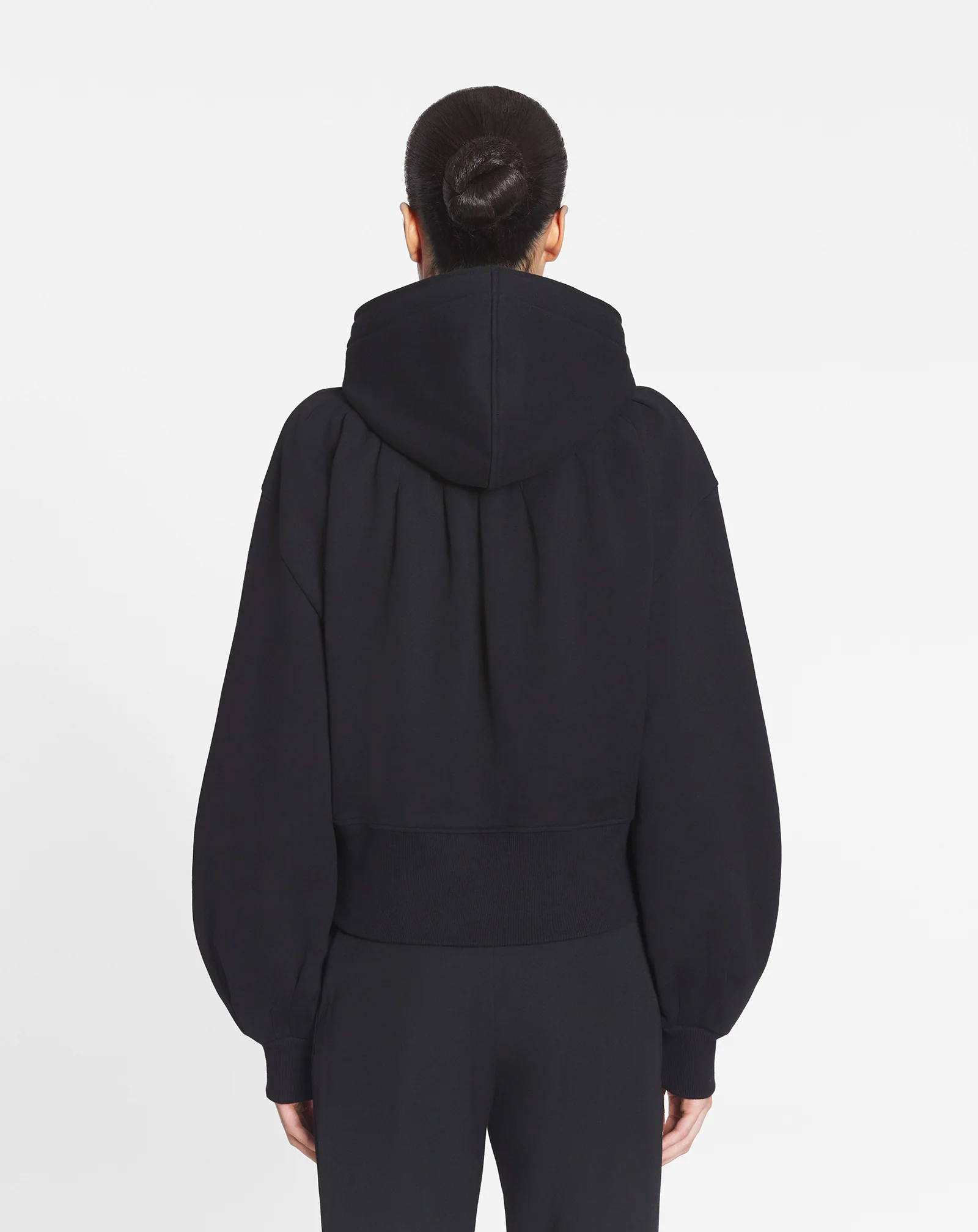 Sportswear zipped hoodie