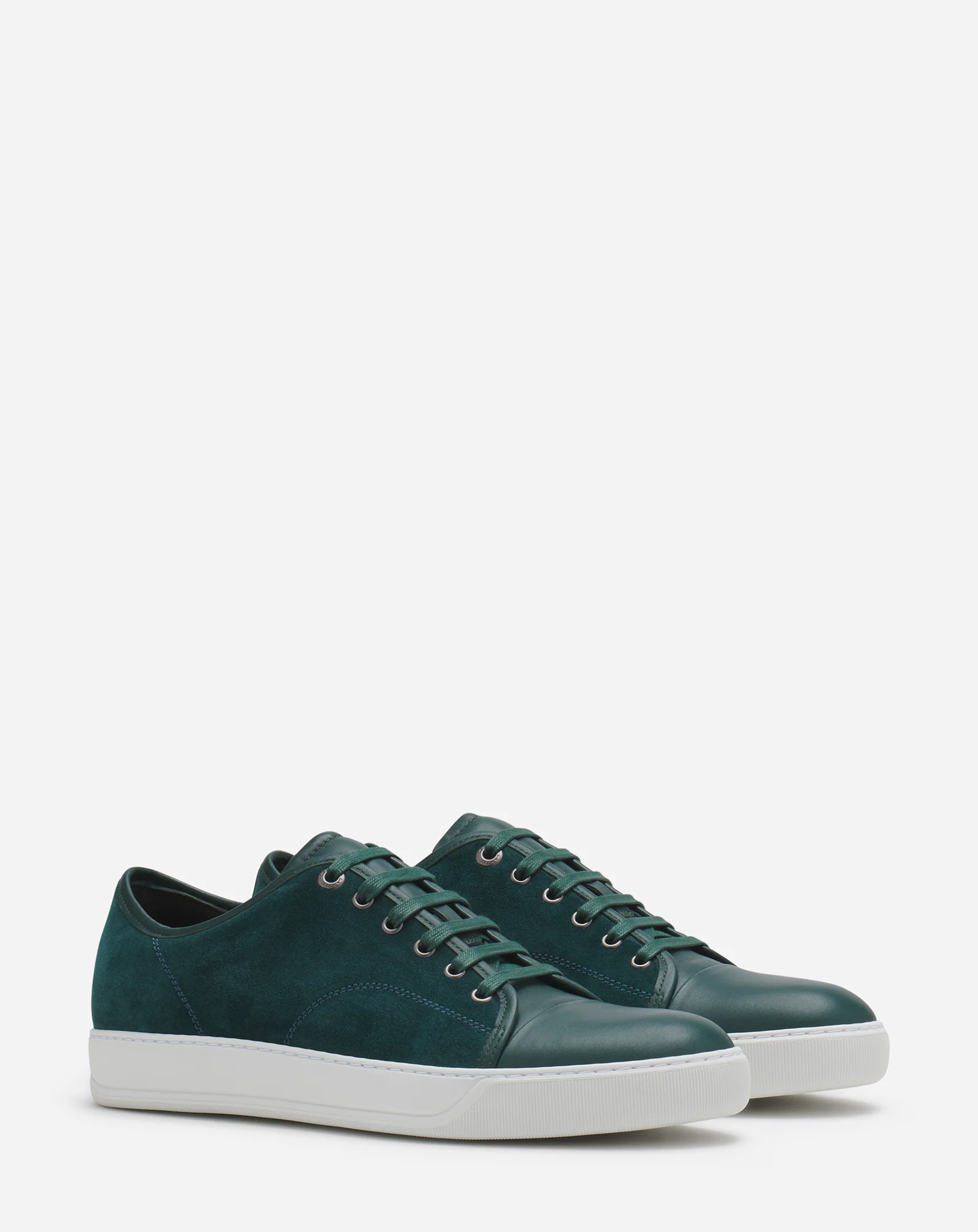 Dbb1 leather and suede sneakers
