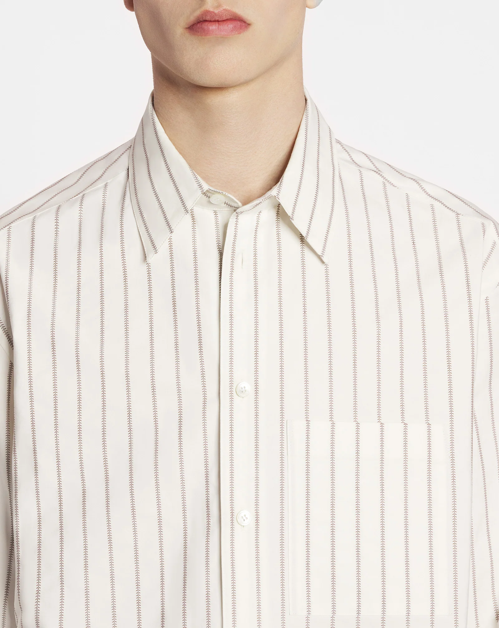 Straight striped shirt