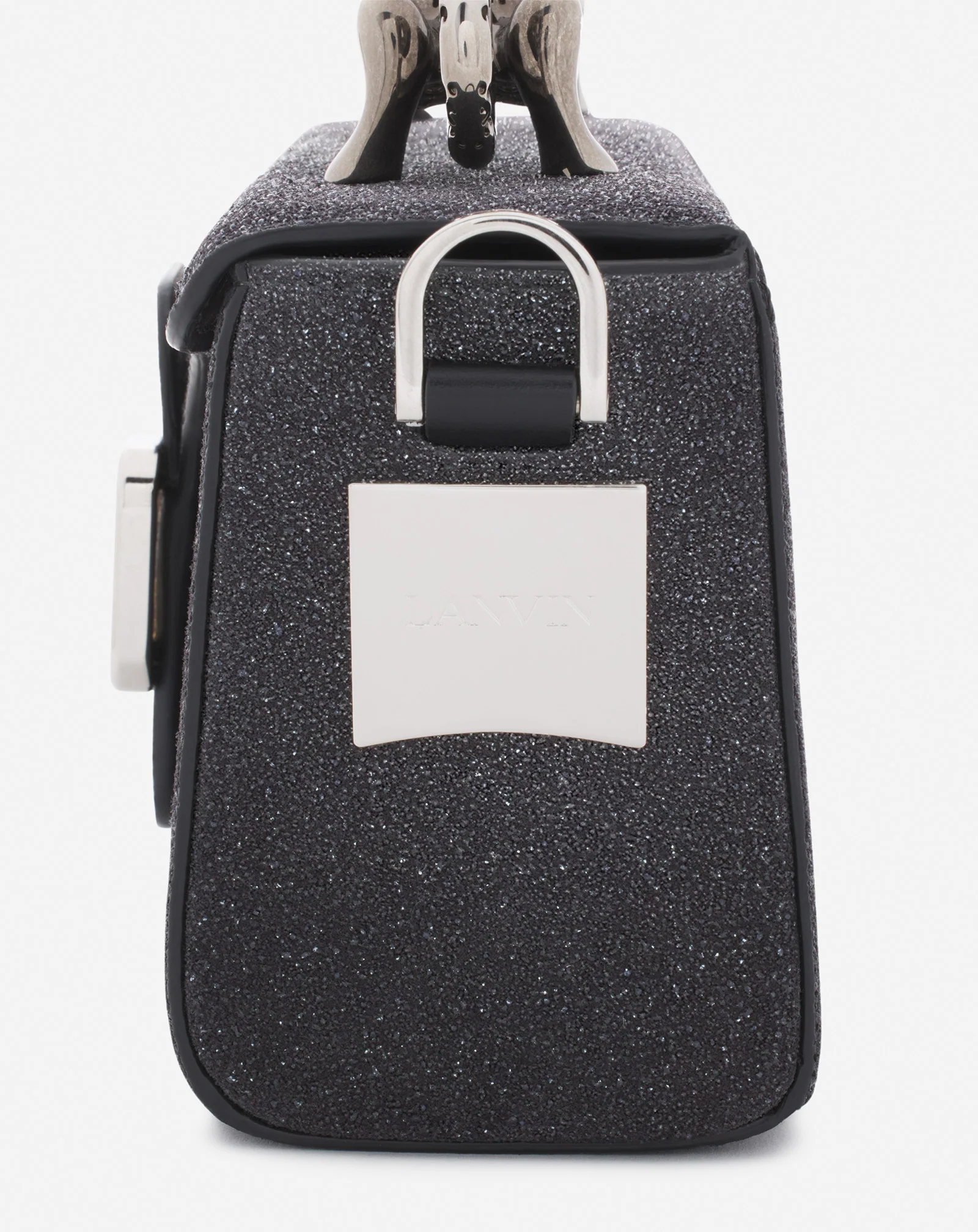 Nano pencil cat bag in suede