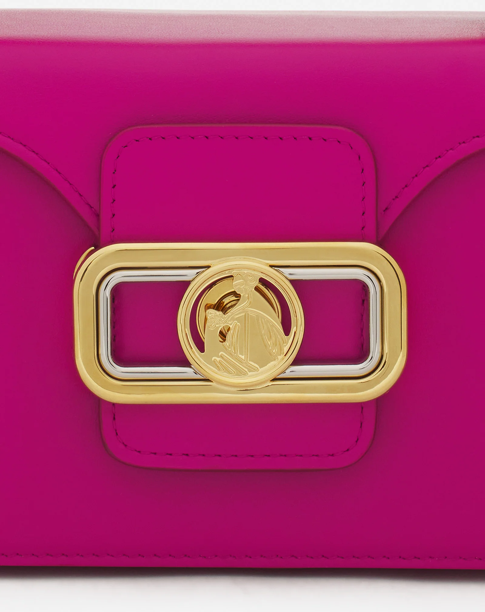 Medium leather pencil cat bag