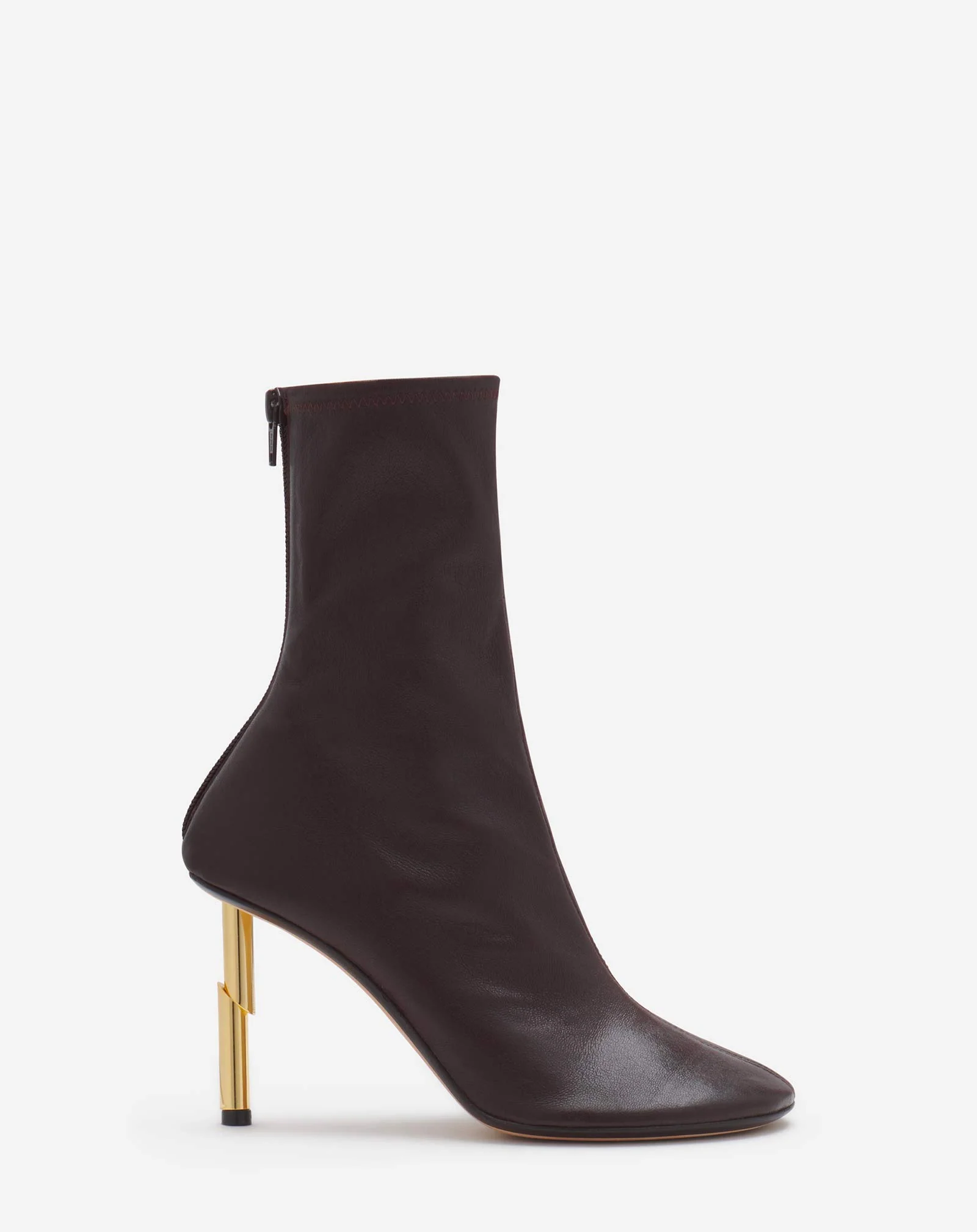 Leather sequence by lanvin ankle boots