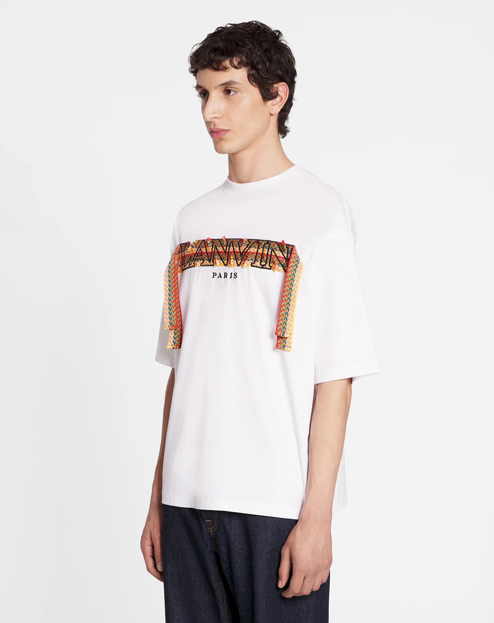 Curb lace lanvin oversized t-shirt