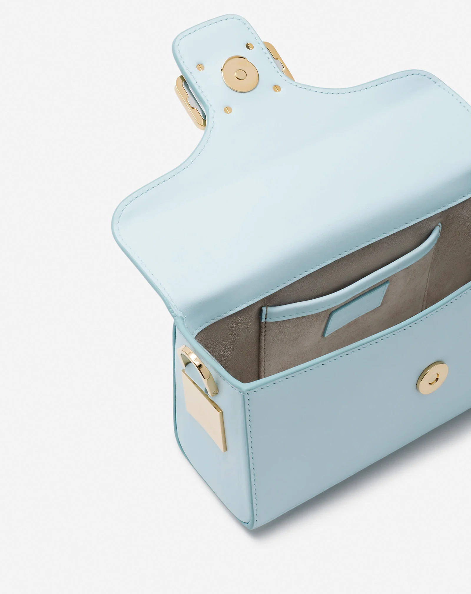 Leather nano pencil cat bag