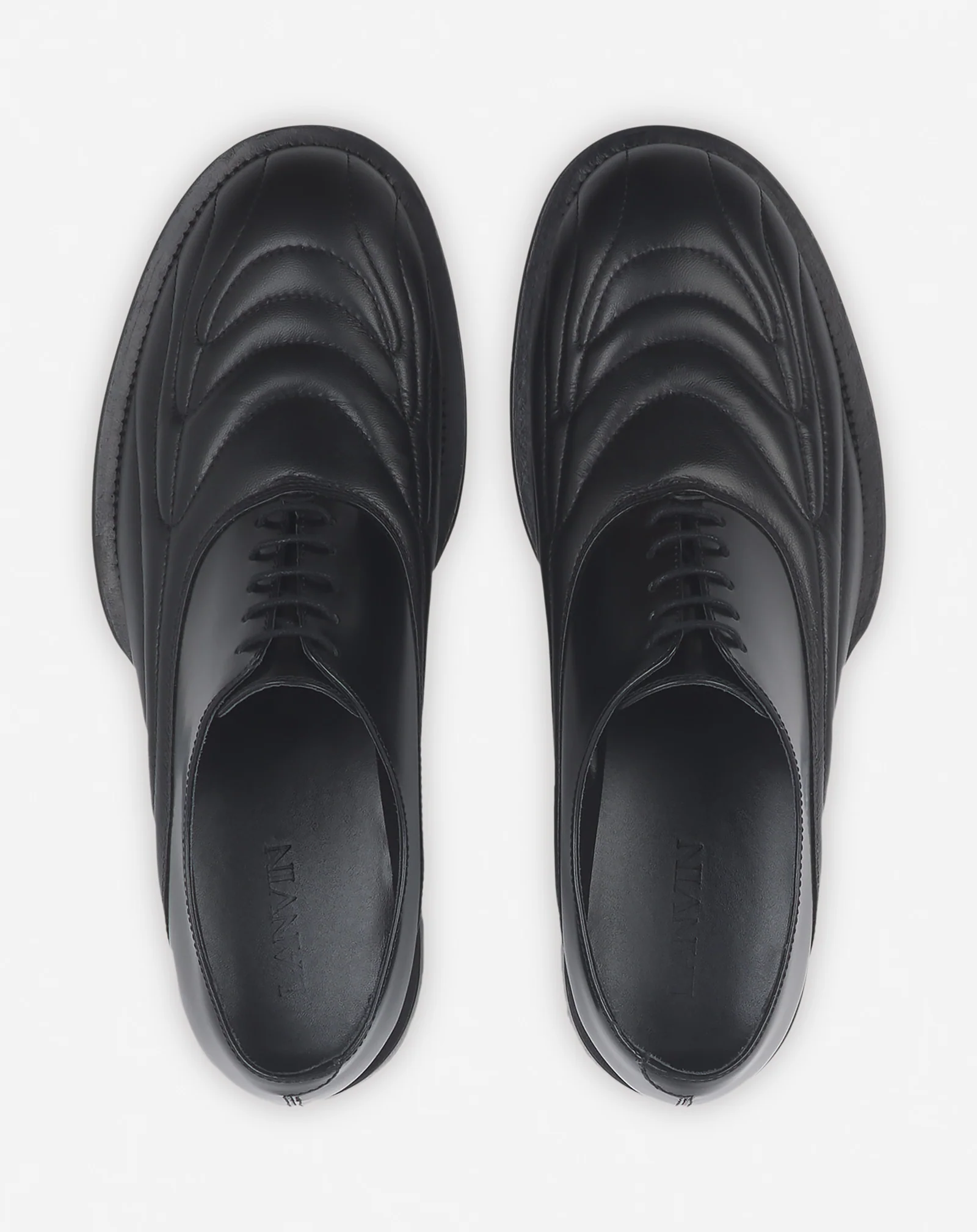 Medley leather richelieu shoe