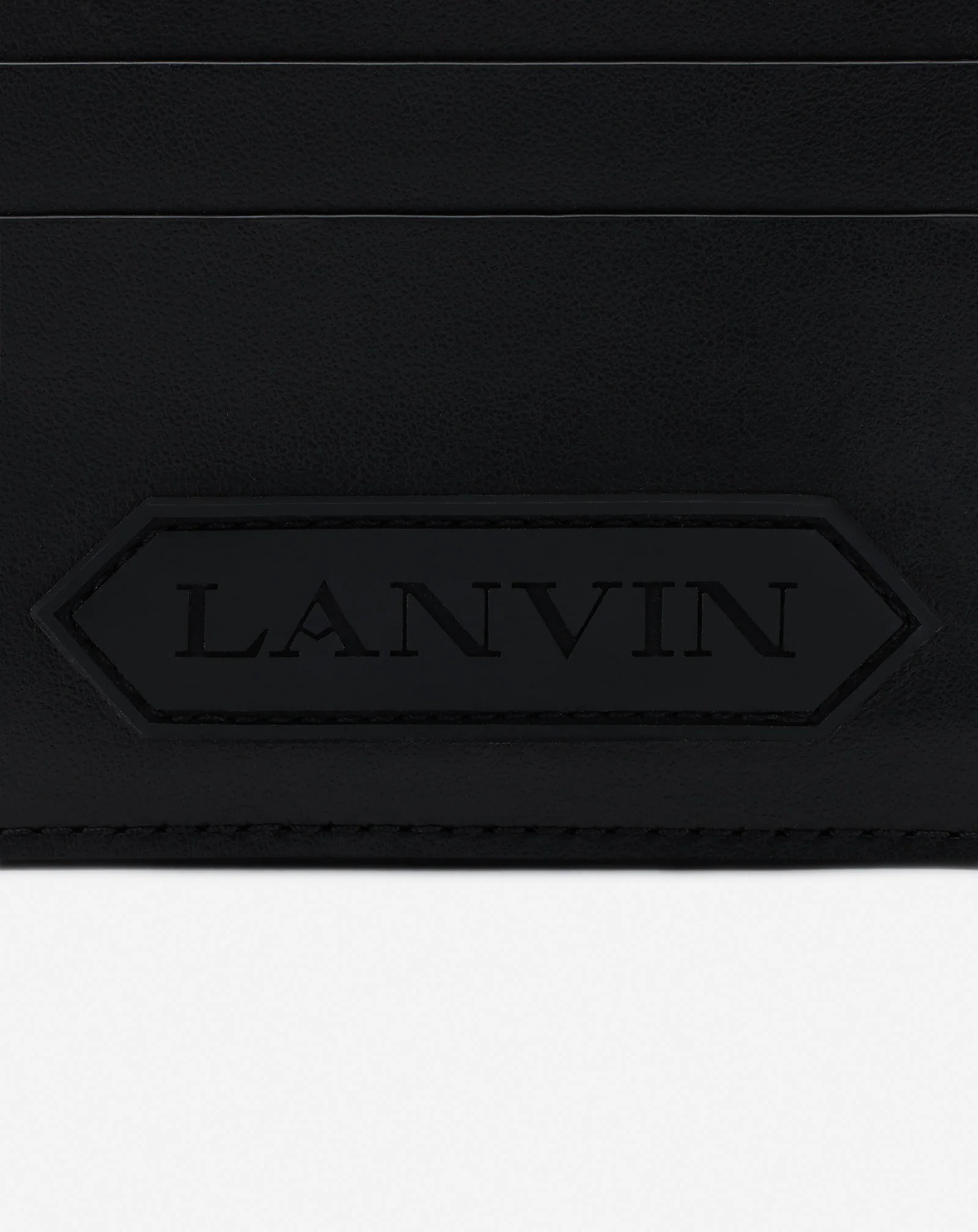 Lanvin signature leather cardholder