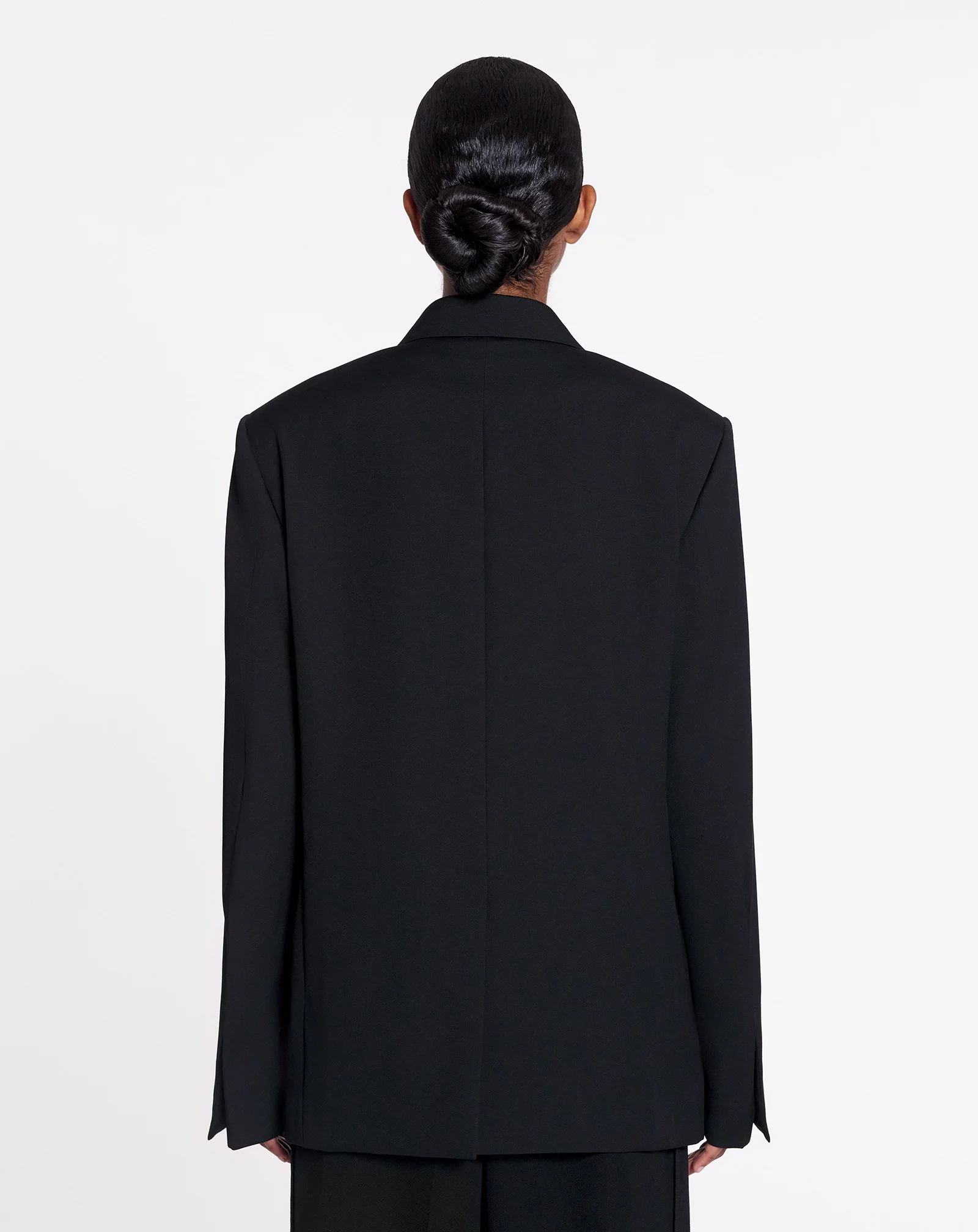 Lanvin x future unisex double-breasted jacket