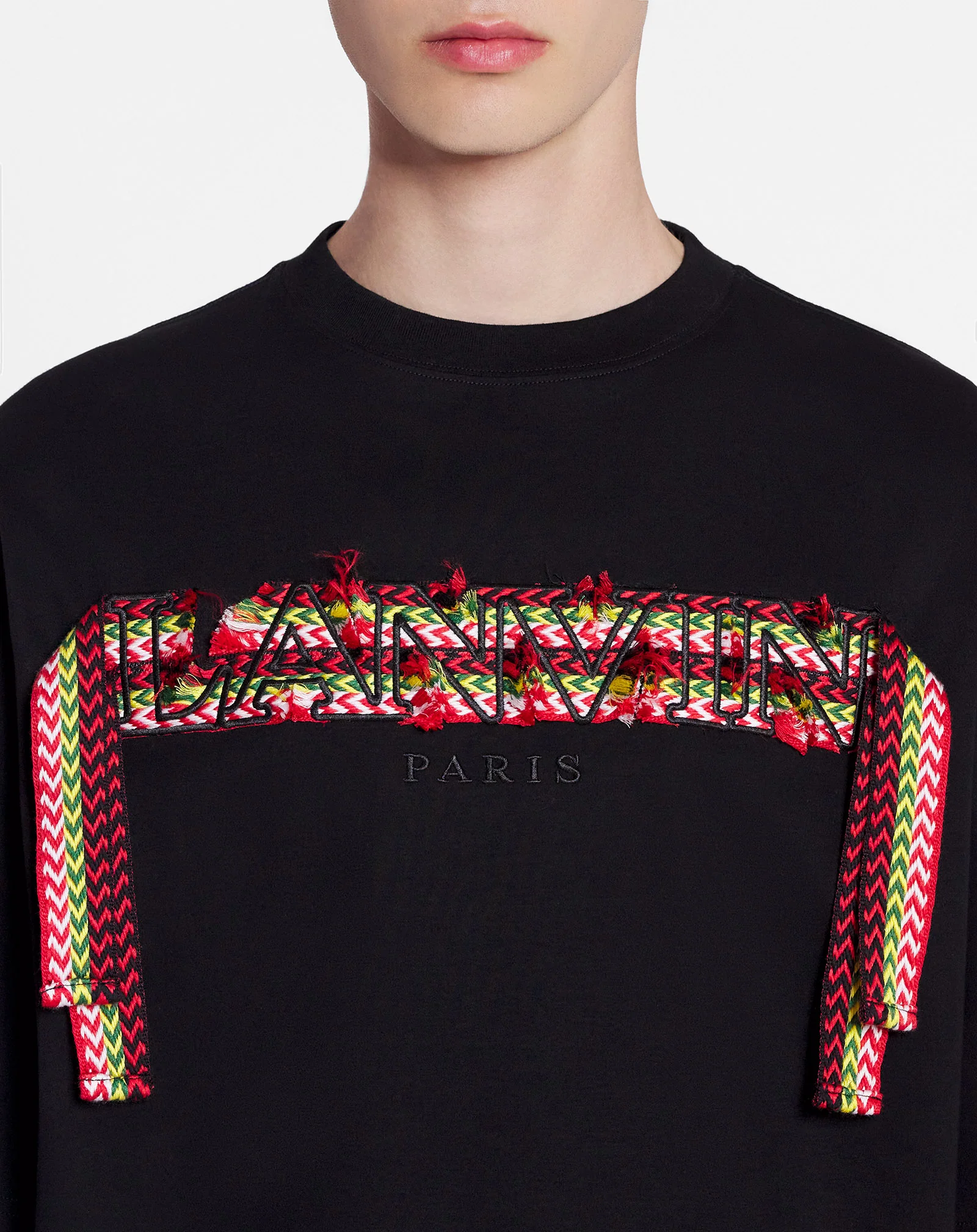 Curb lace lanvin oversized t-shirt