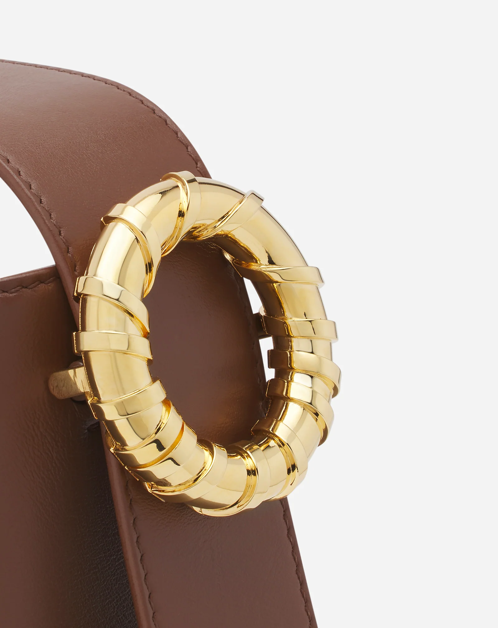 Leather mélodie hobo bag